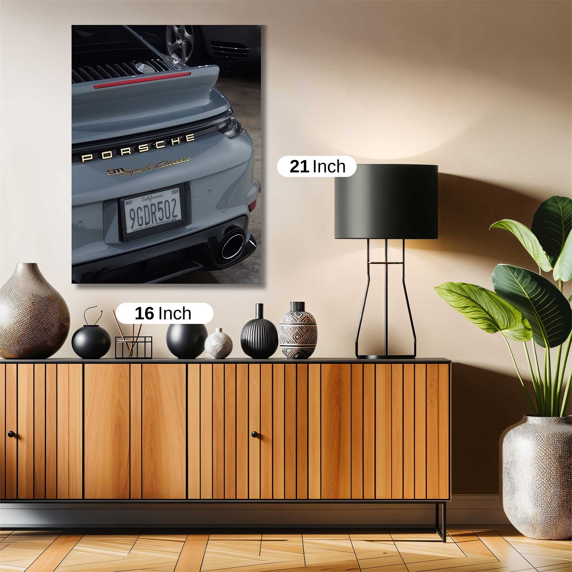 Porsche Elegance Safe Wall Magnetic / M