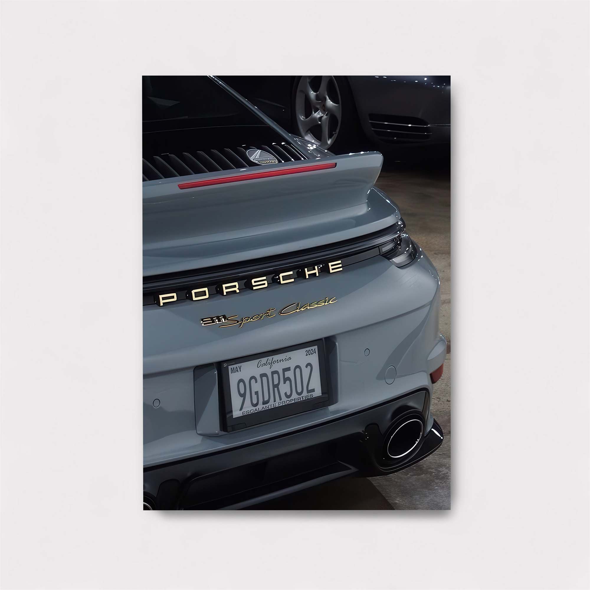 Porsche Elegance Safe Wall Magnetic / M