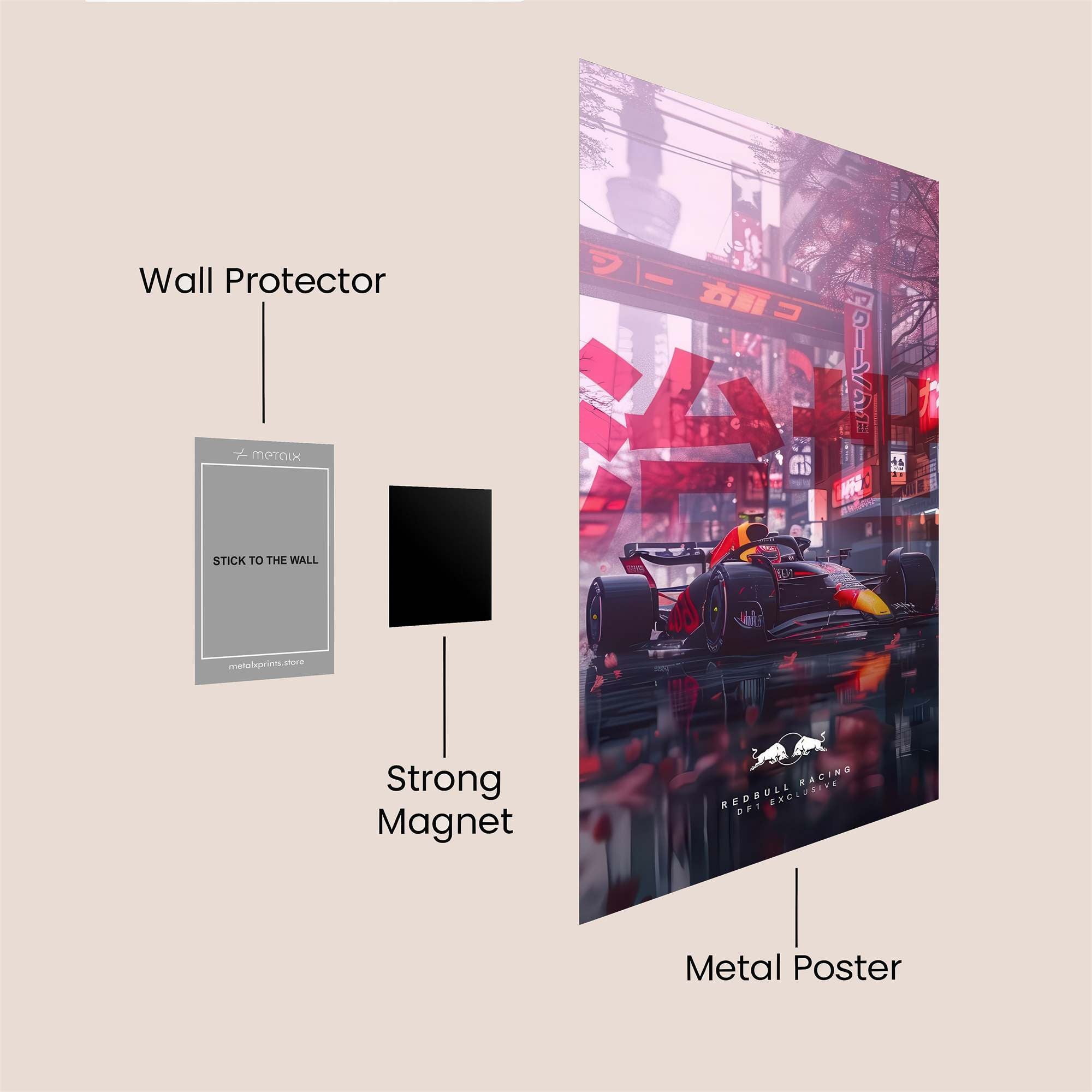 Verstappen Velocity Safe Wall Magnetic / M
