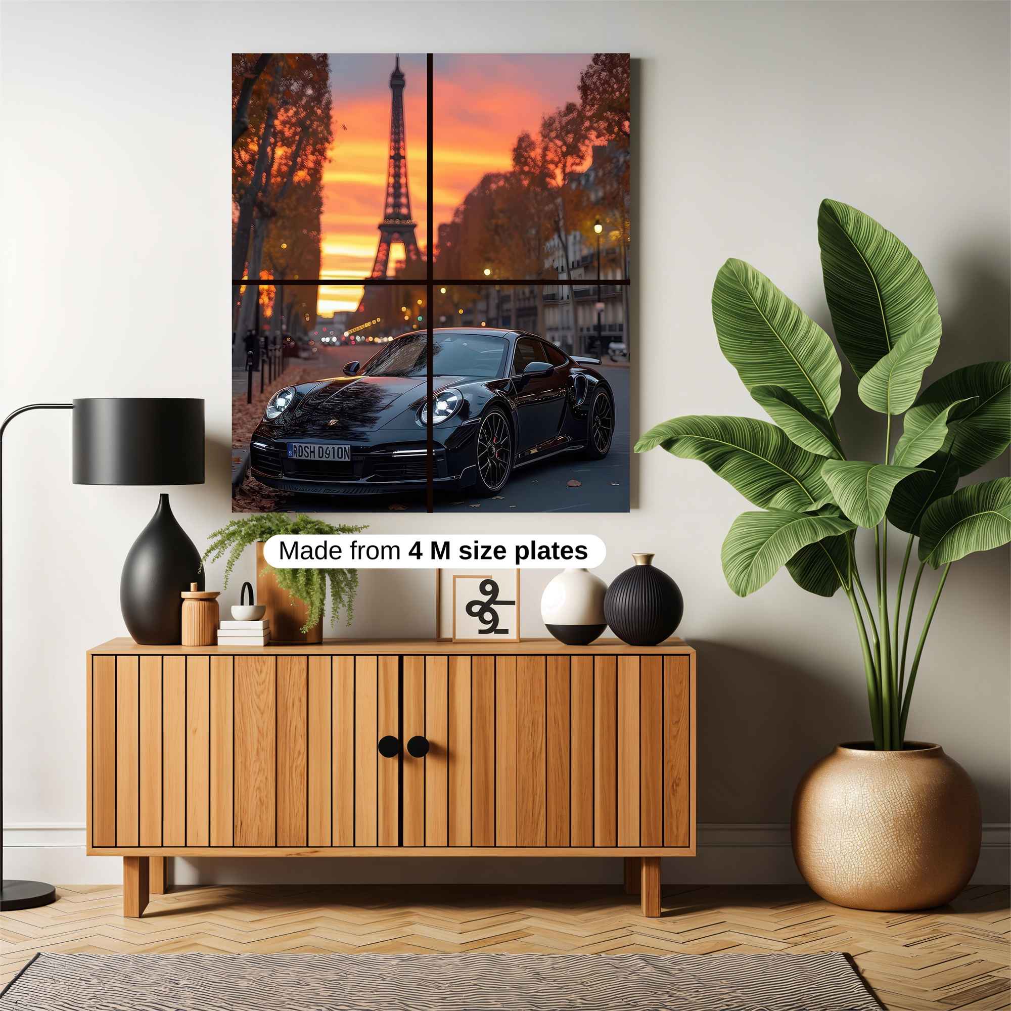 Eiffel Serenity Safe Wall Magnetic / M