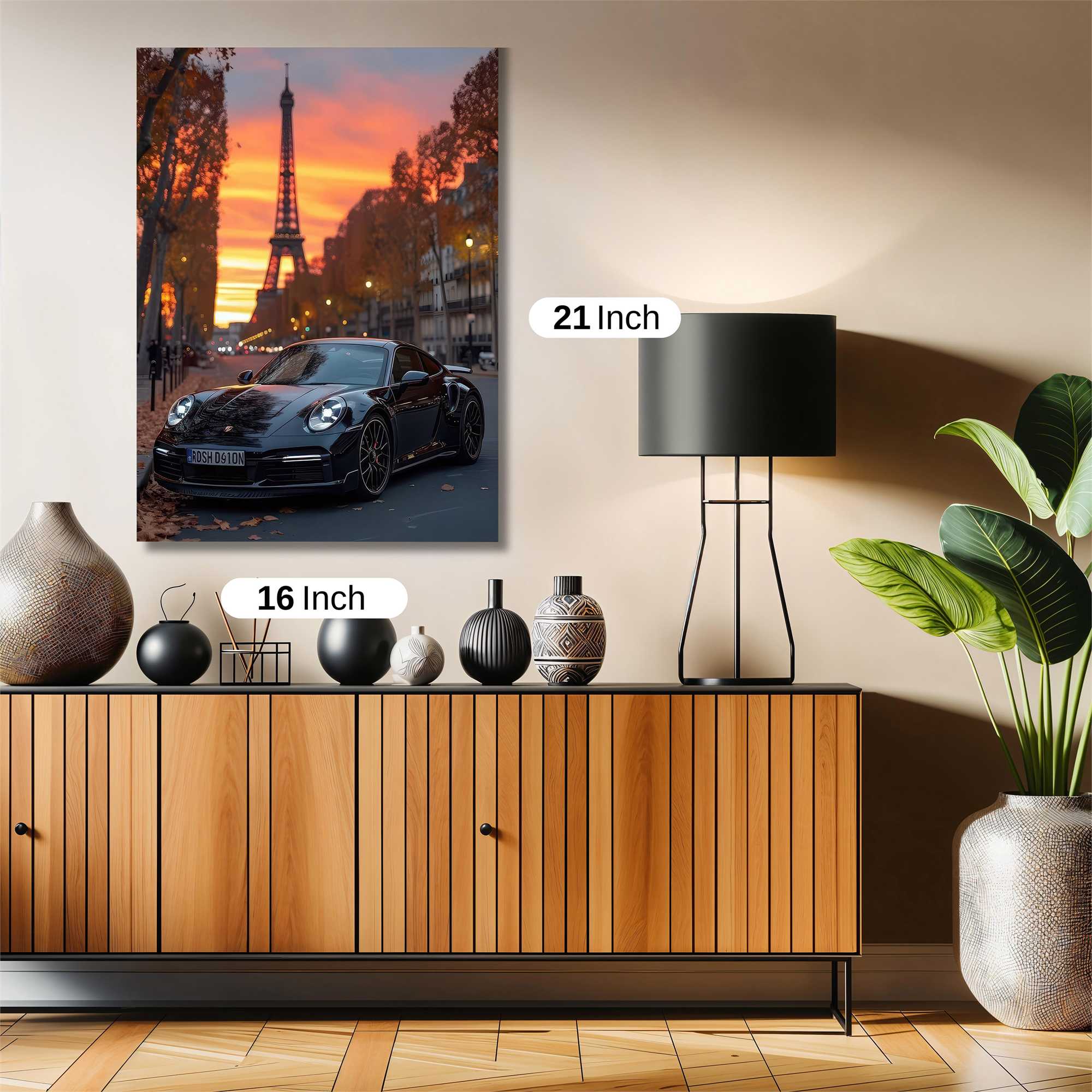 Eiffel Serenity Safe Wall Magnetic / M