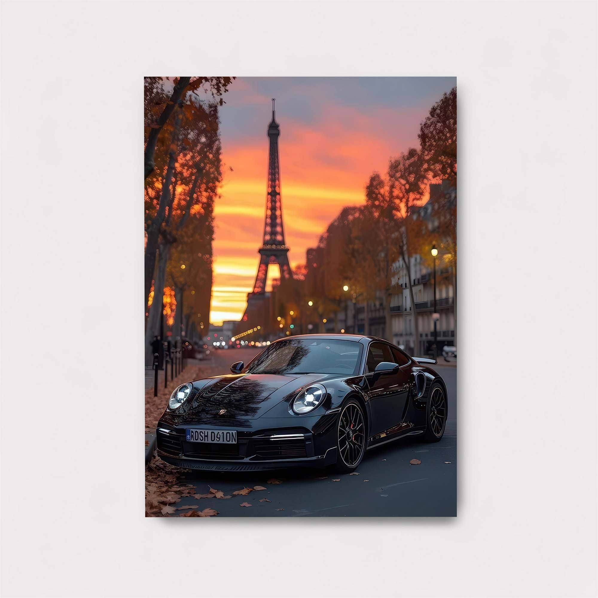 Eiffel Serenity Safe Wall Magnetic / M