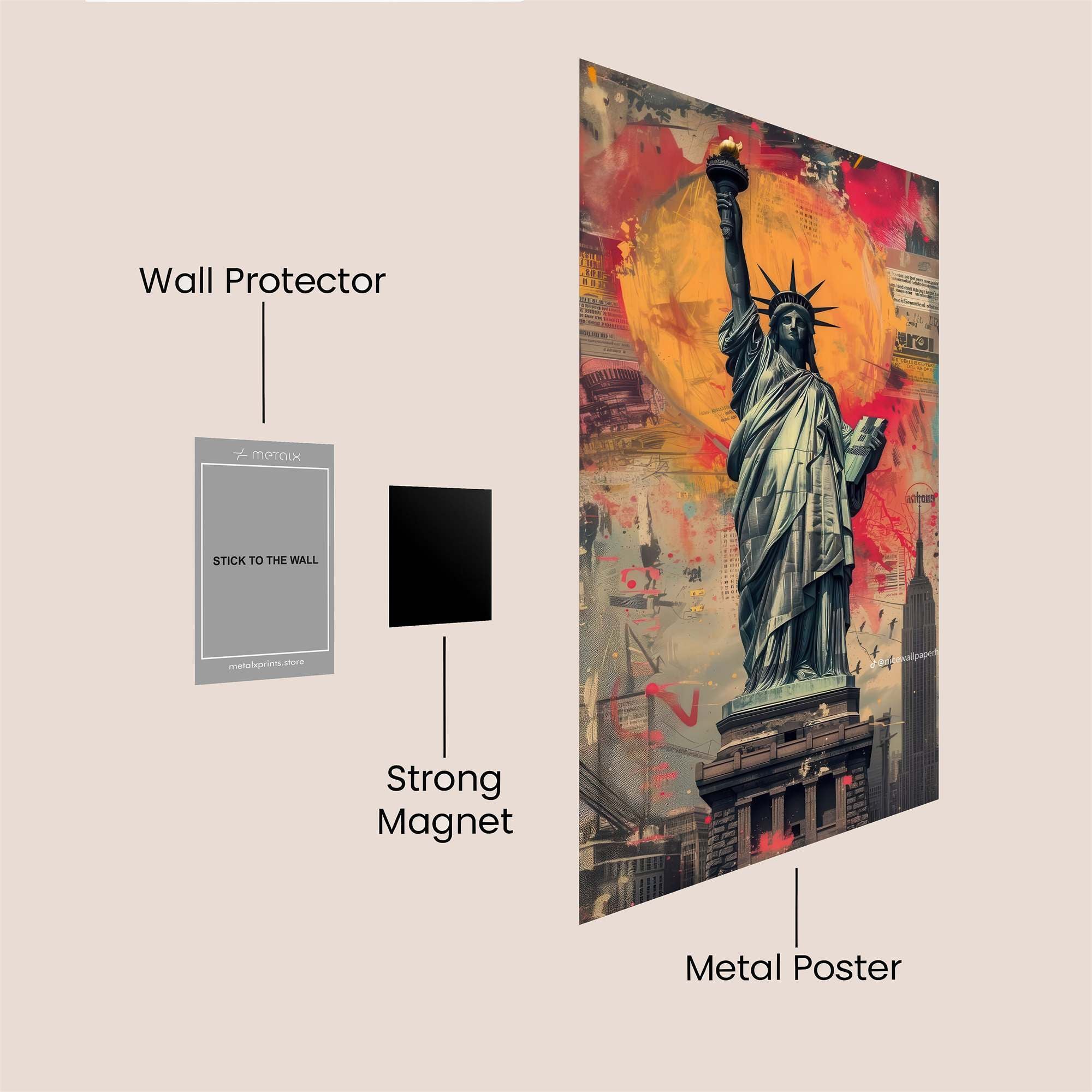 Liberty Radiant Safe Wall Magnetic / M