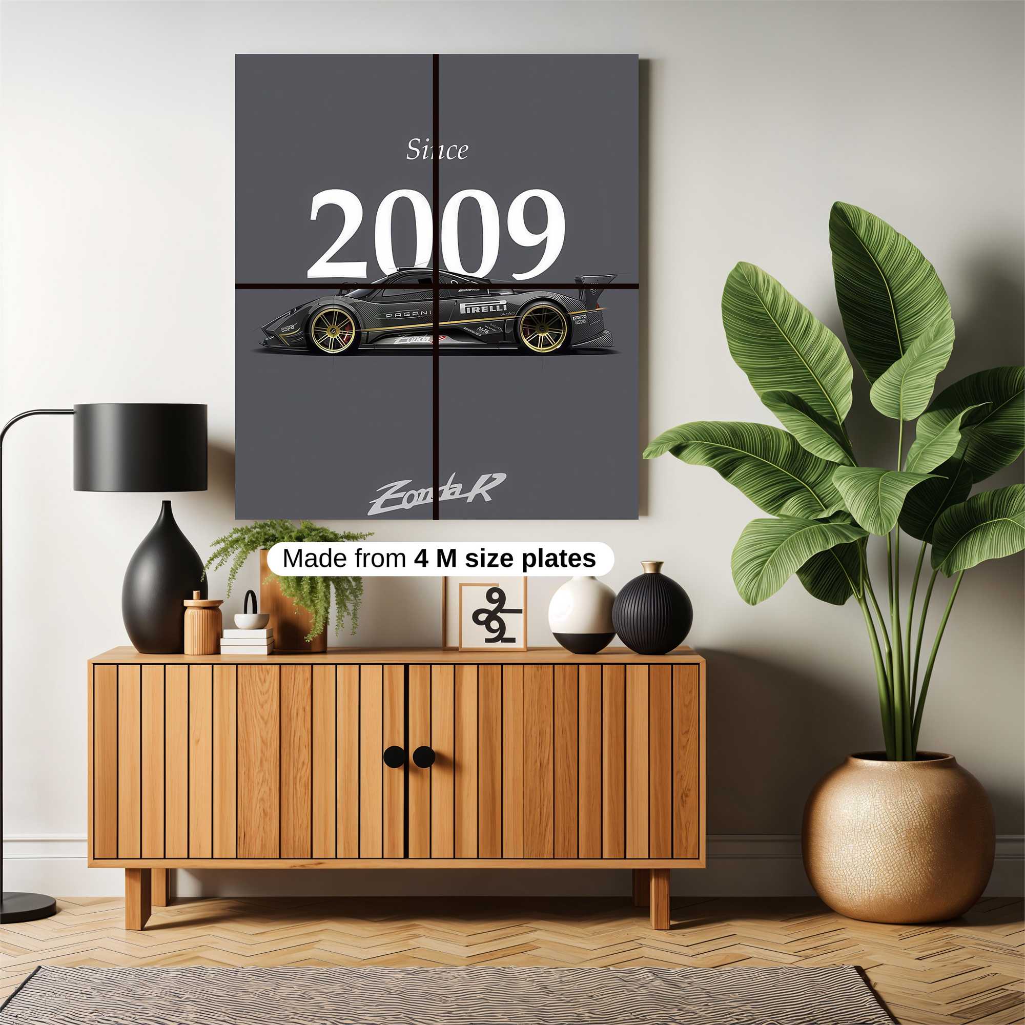 Zonda Regal Safe Wall Magnetic / M