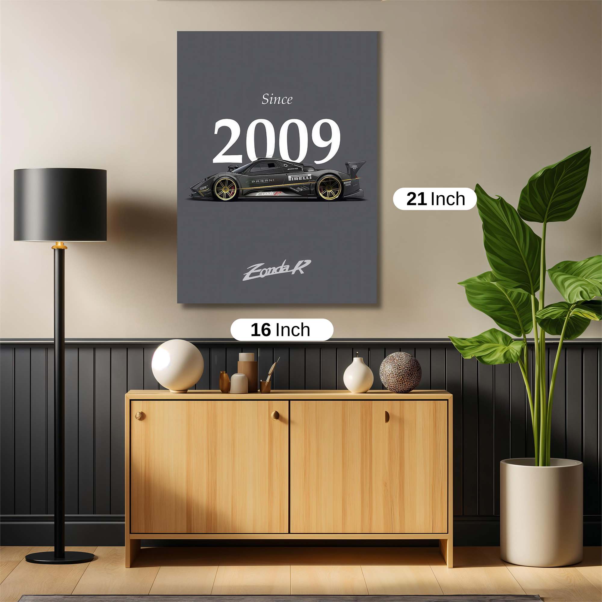 Zonda Regal Safe Wall Magnetic / M