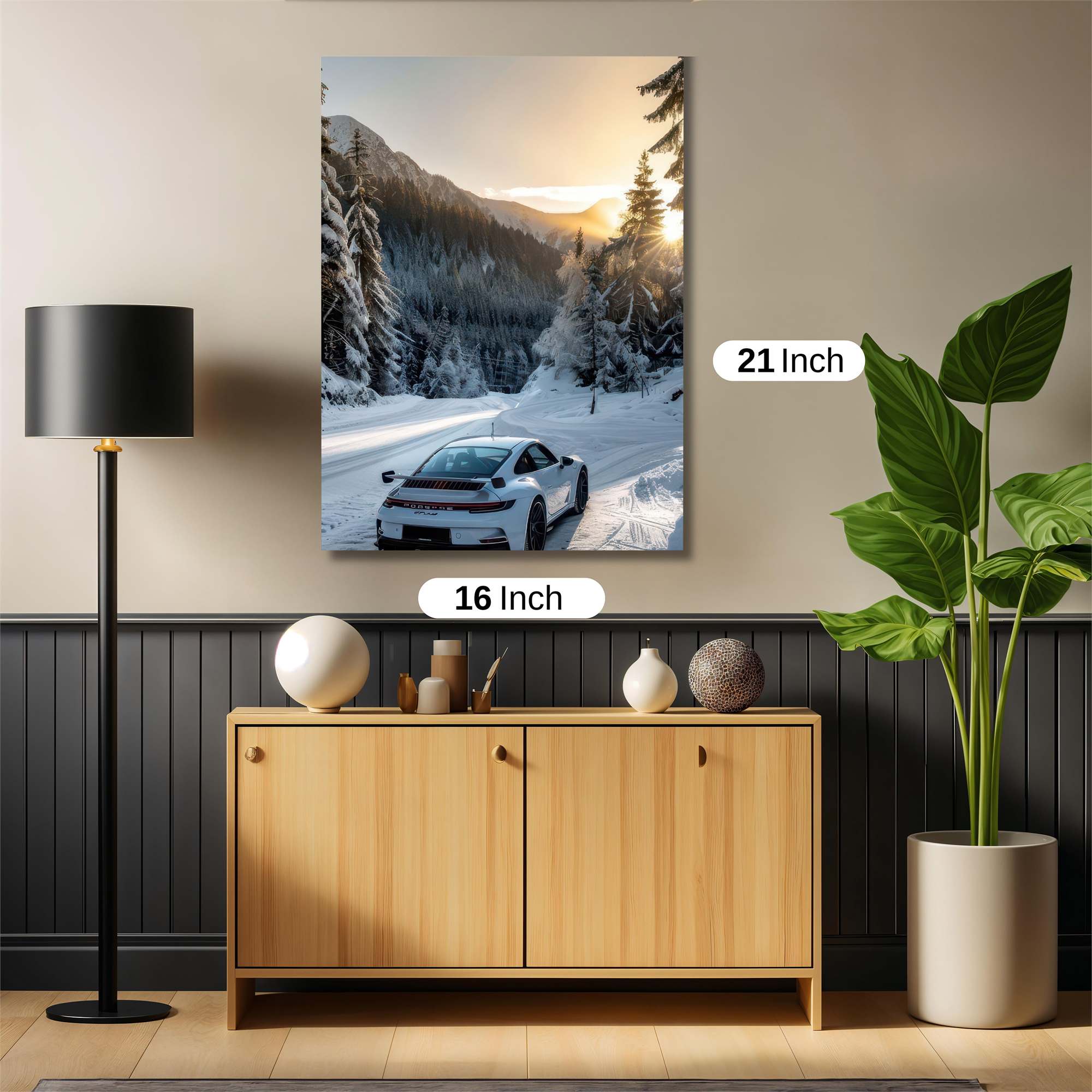 Porsche Serenity Safe Wall Magnetic / M