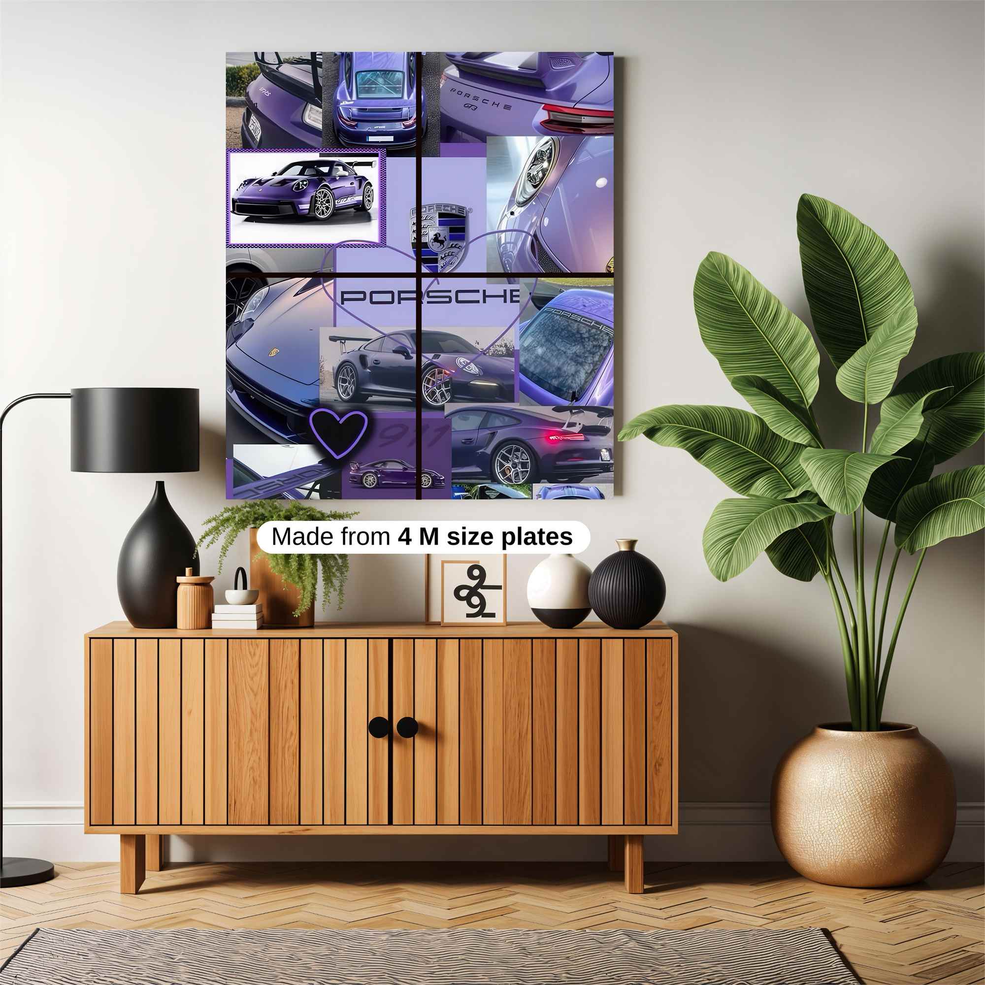 Porsche Passion Safe Wall Magnetic / M