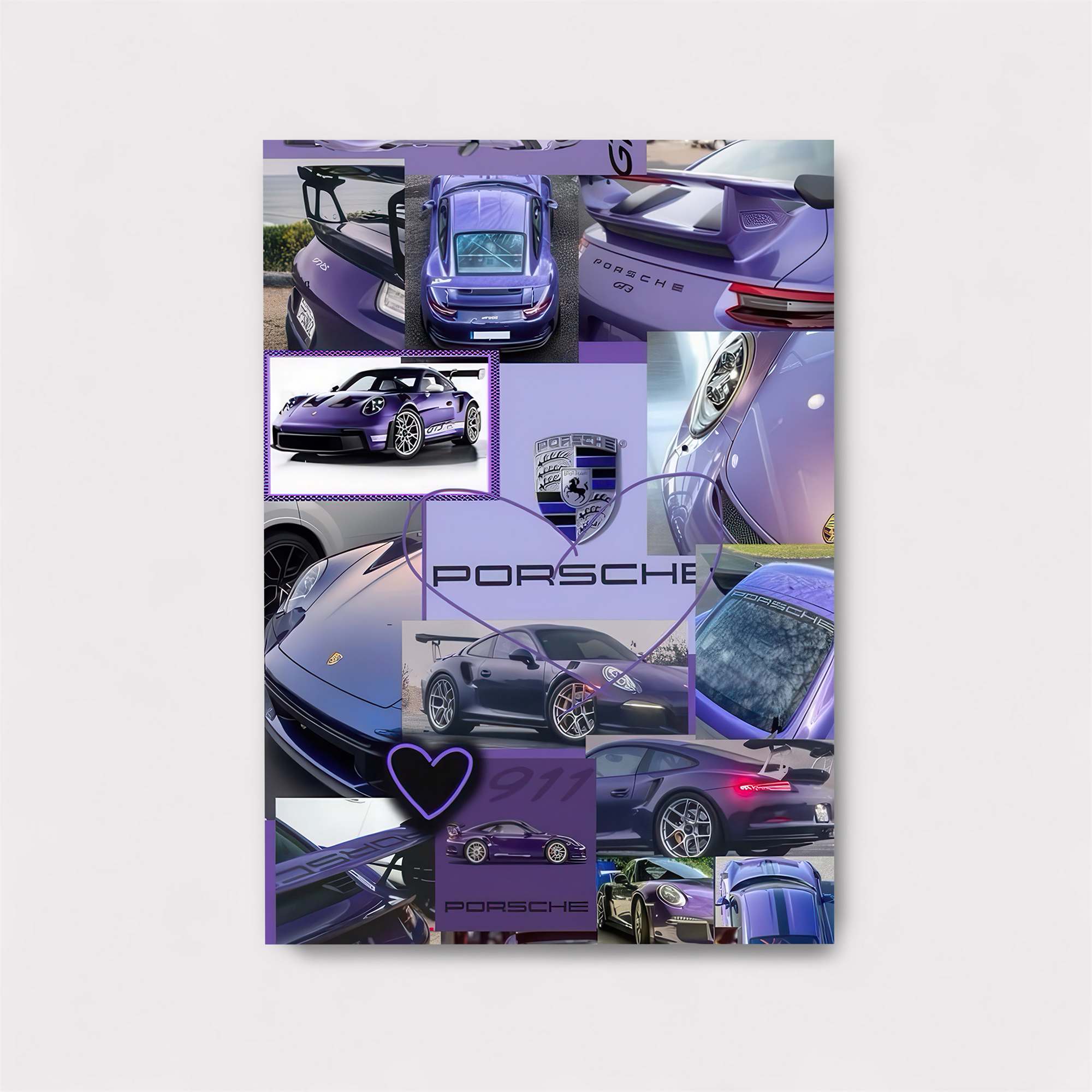 Porsche Passion Safe Wall Magnetic / M