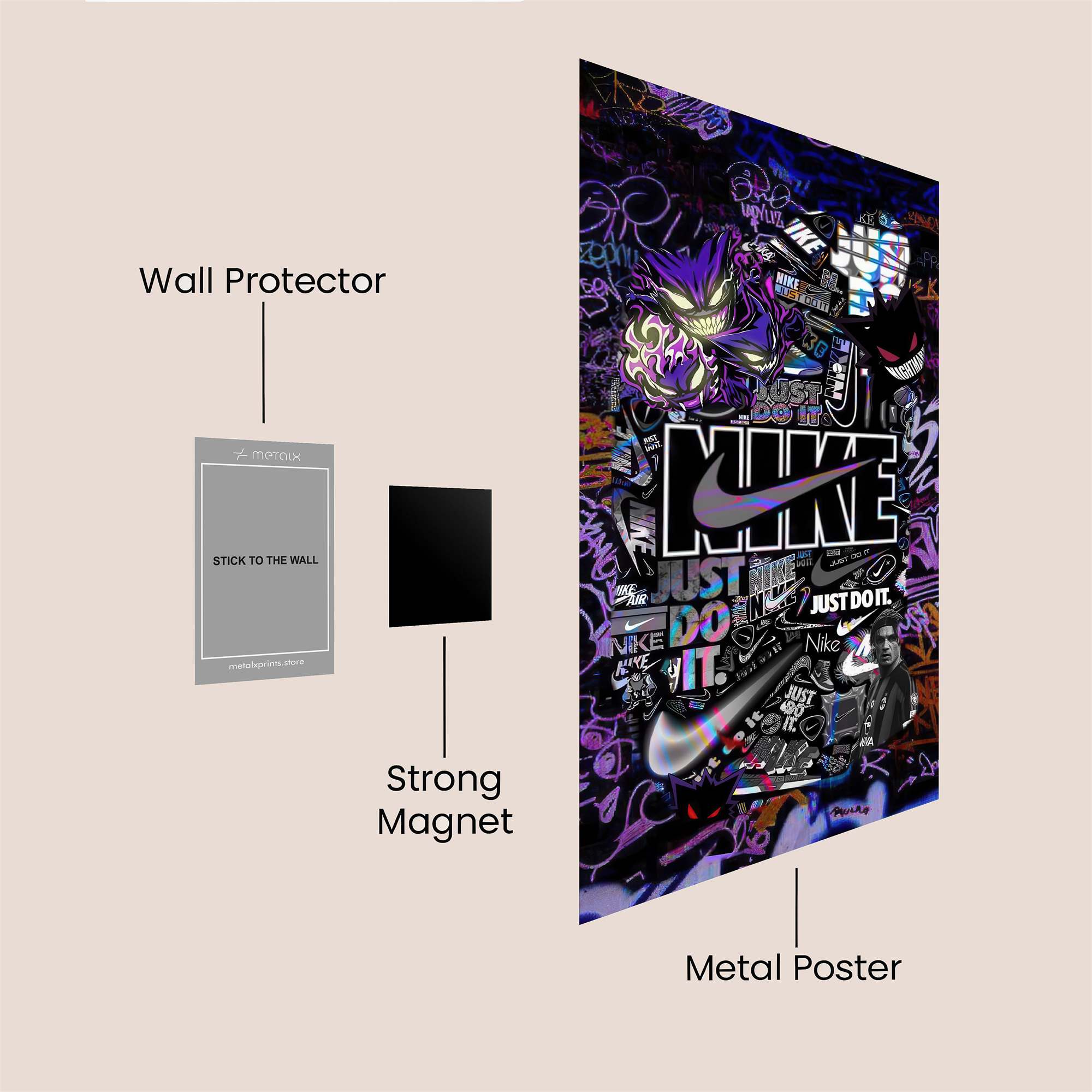Nike Vibe Safe Wall Magnetic / M