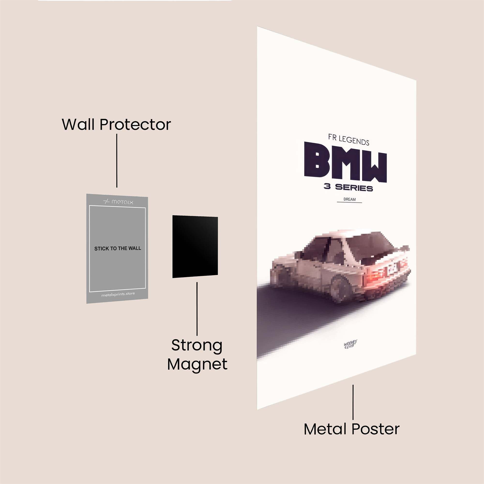 BMW Enigmatic Safe Wall Magnetic / M