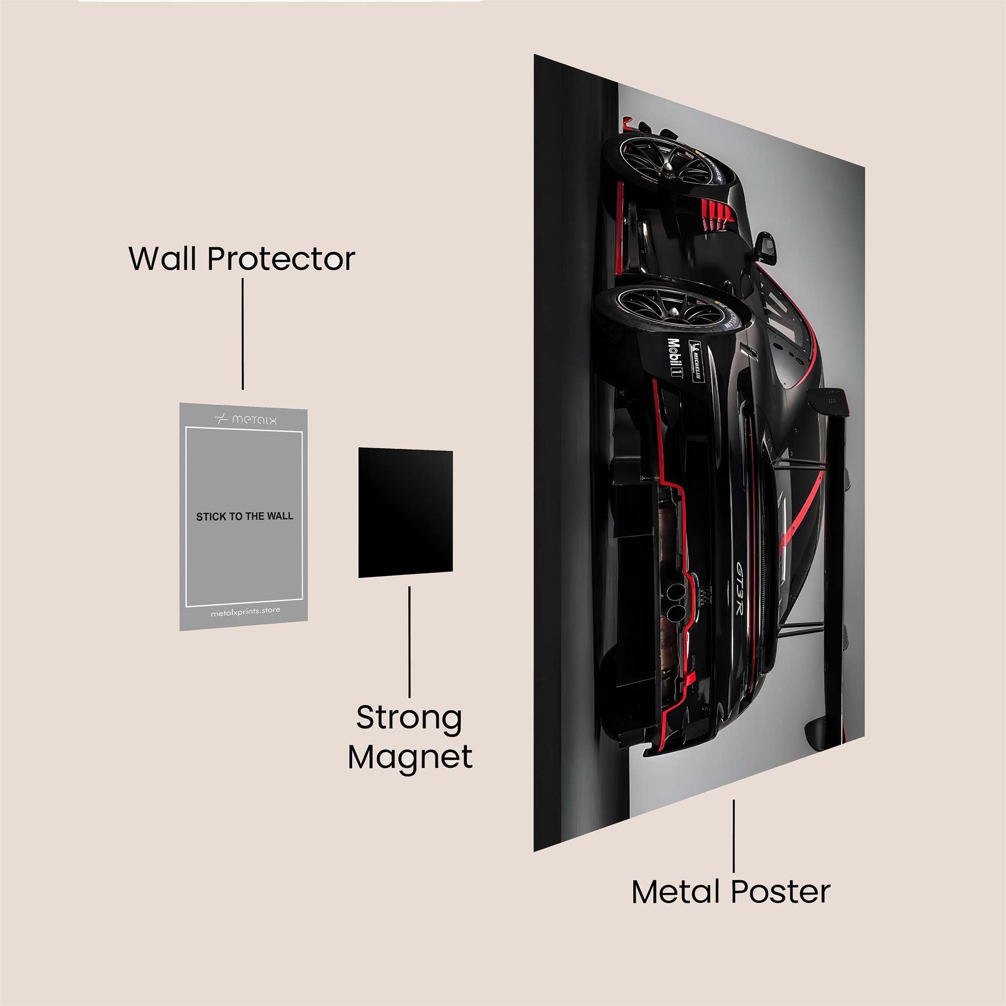 Bugatti Elegance Safe Wall Magnetic / M