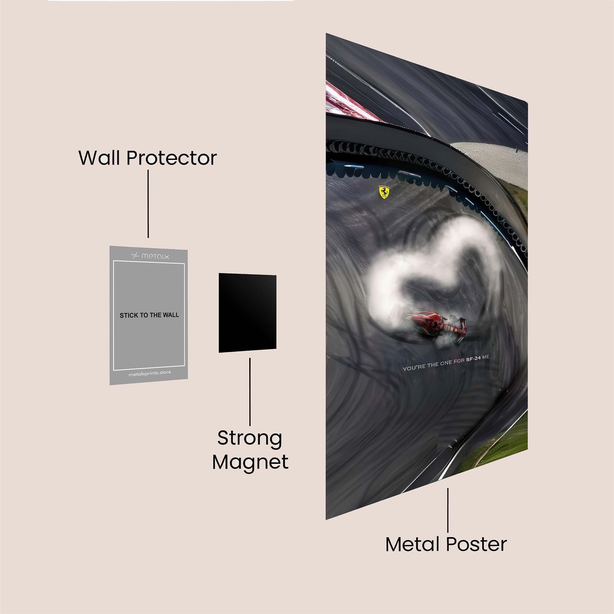 Leclerc Love Safe Wall Magnetic / M