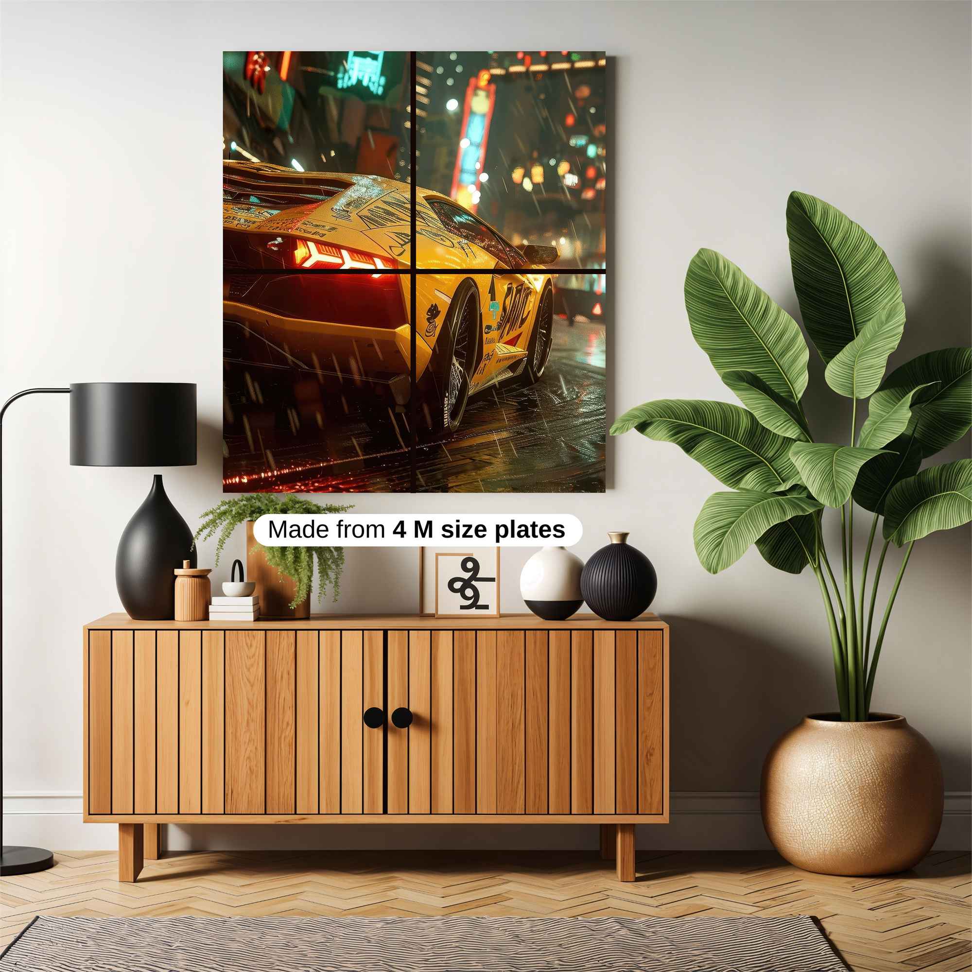 Neon Rush Safe Wall Magnetic / M