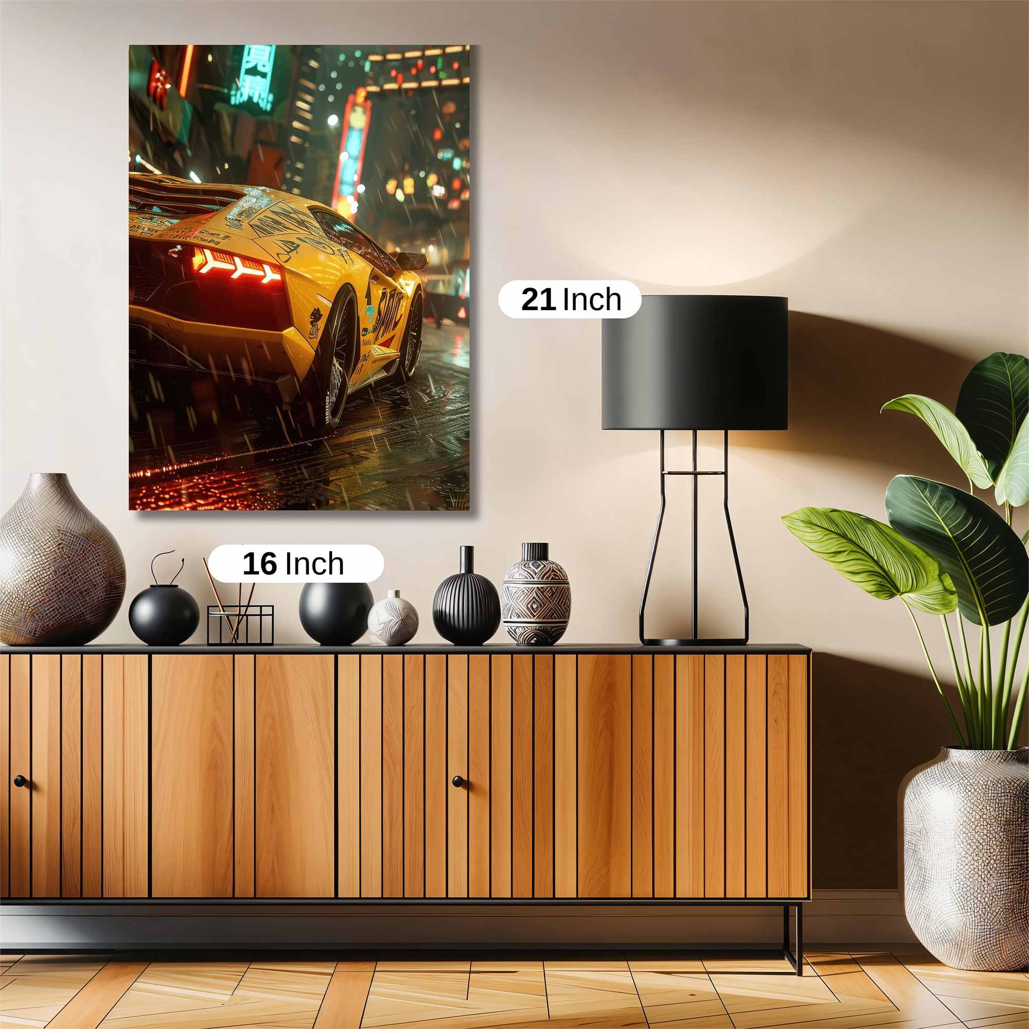 Neon Rush Safe Wall Magnetic / M