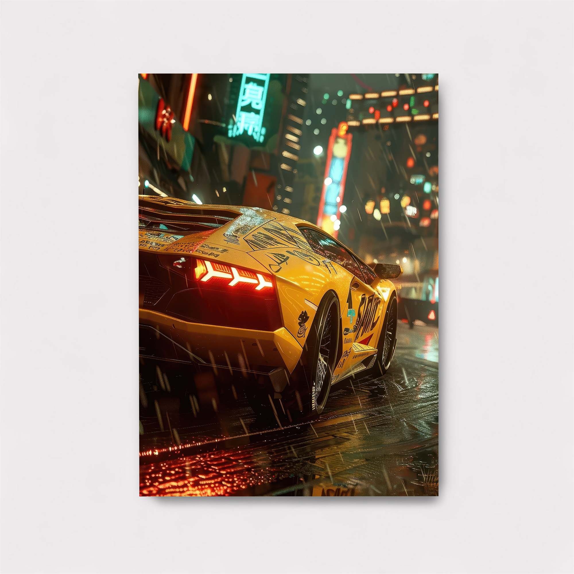 Neon Rush Safe Wall Magnetic / M