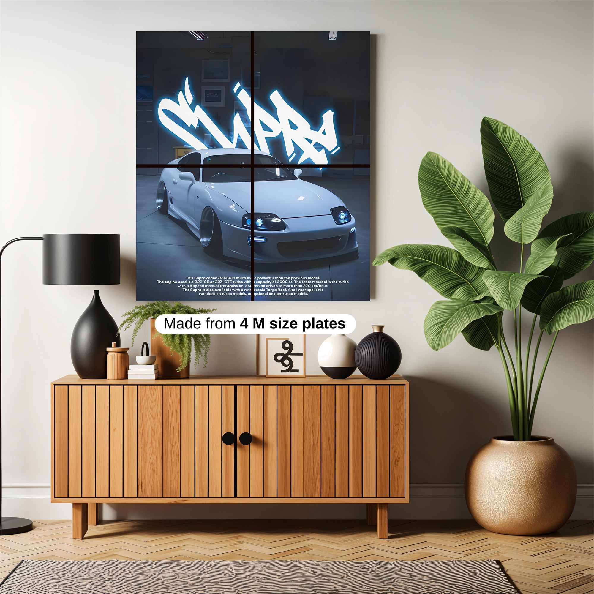 Supra Sleek Safe Wall Magnetic / M