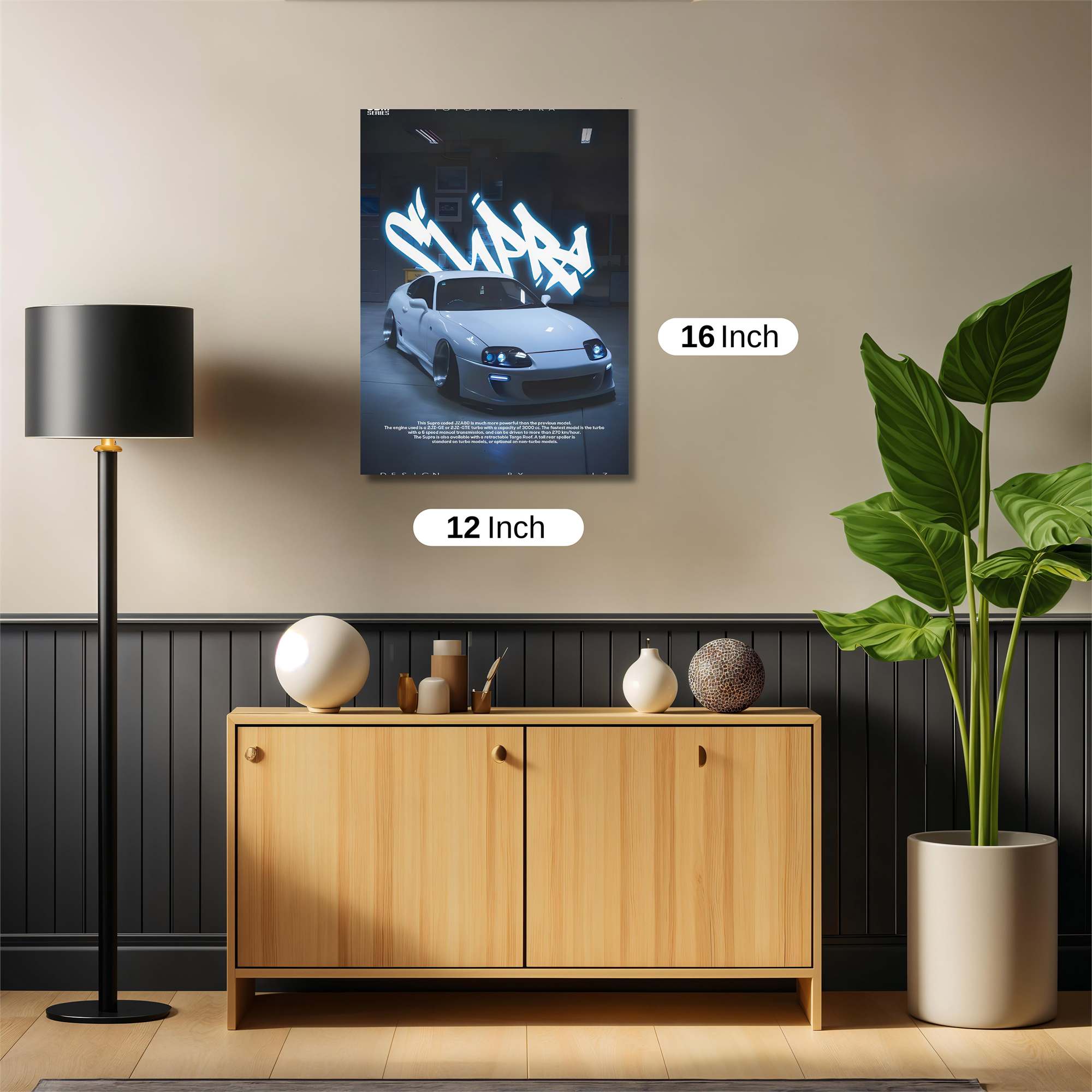 Supra Sleek Safe Wall Magnetic / M