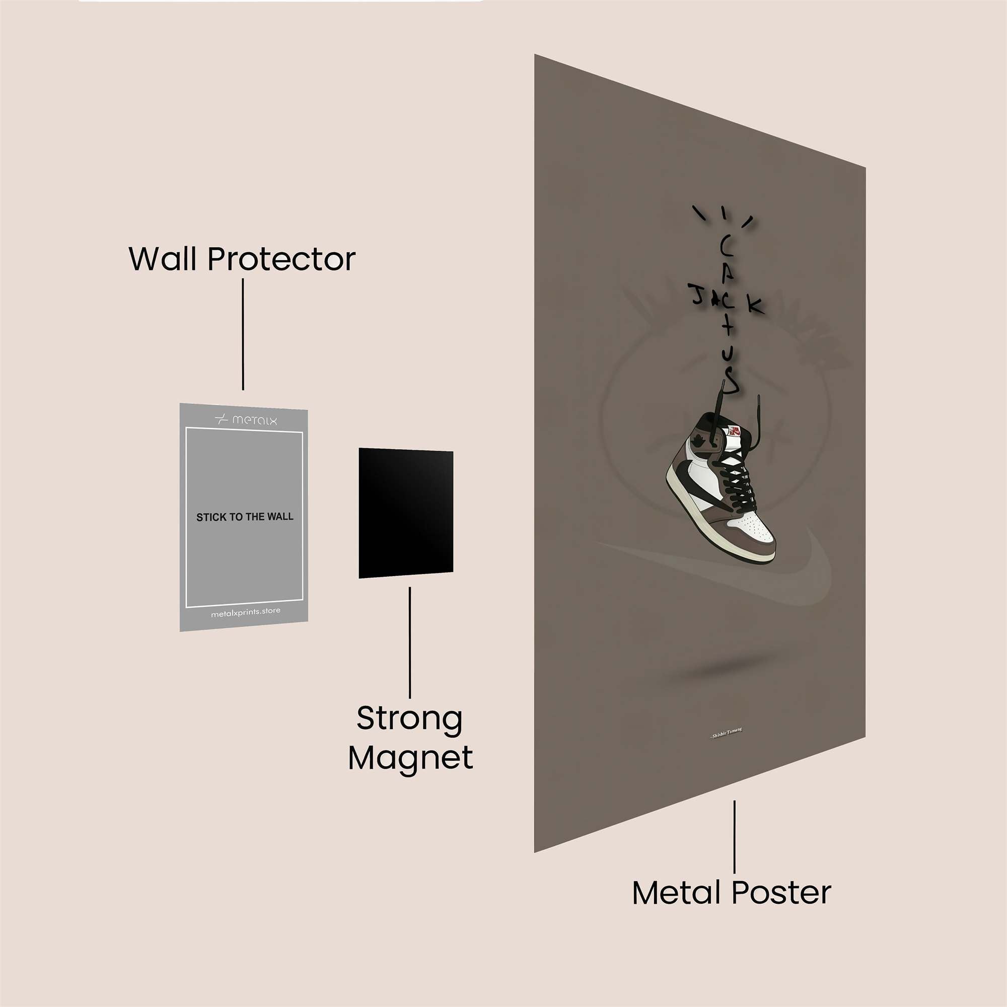 Travis Moody Safe Wall Magnetic / M