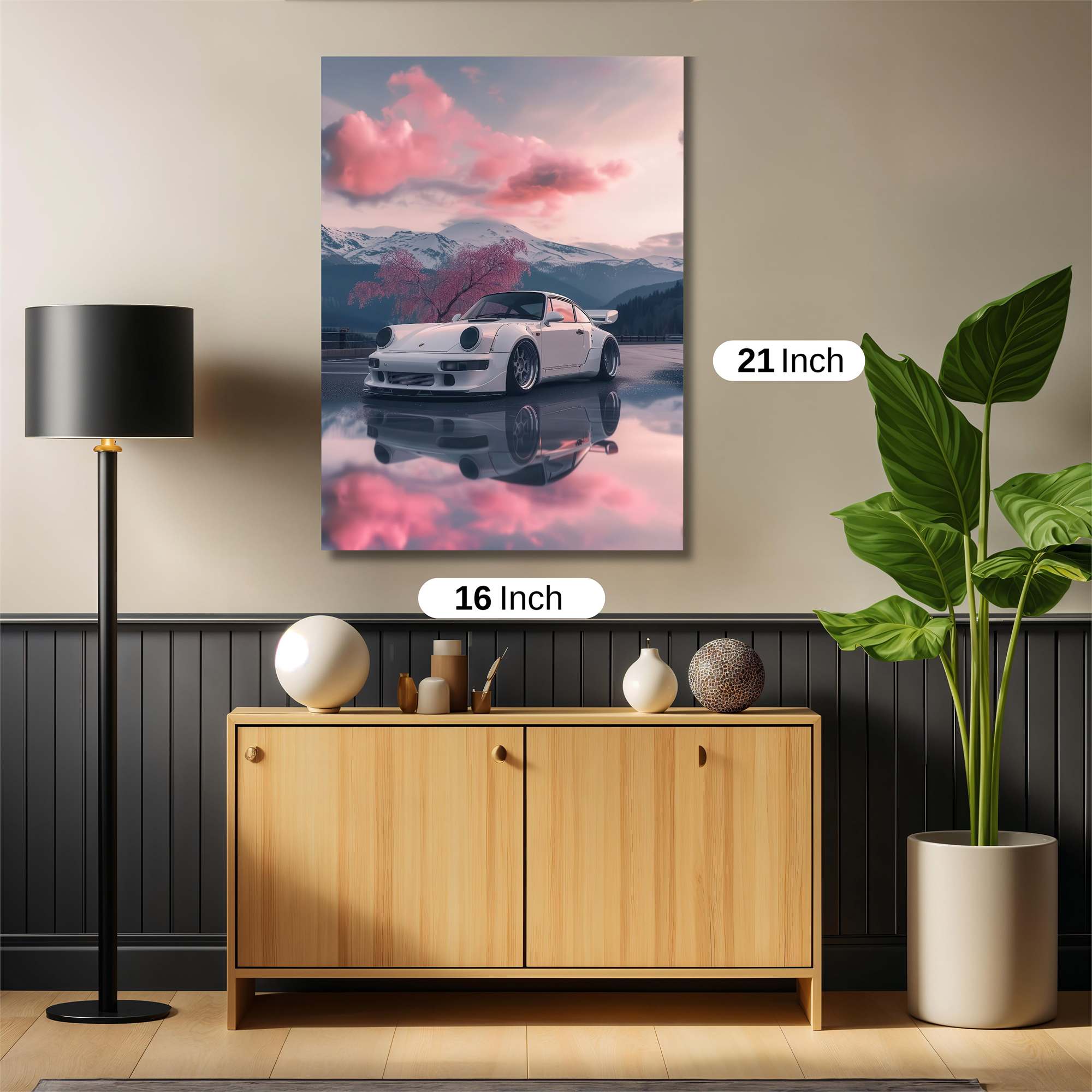 Porsche Serenity Safe Wall Magnetic / M
