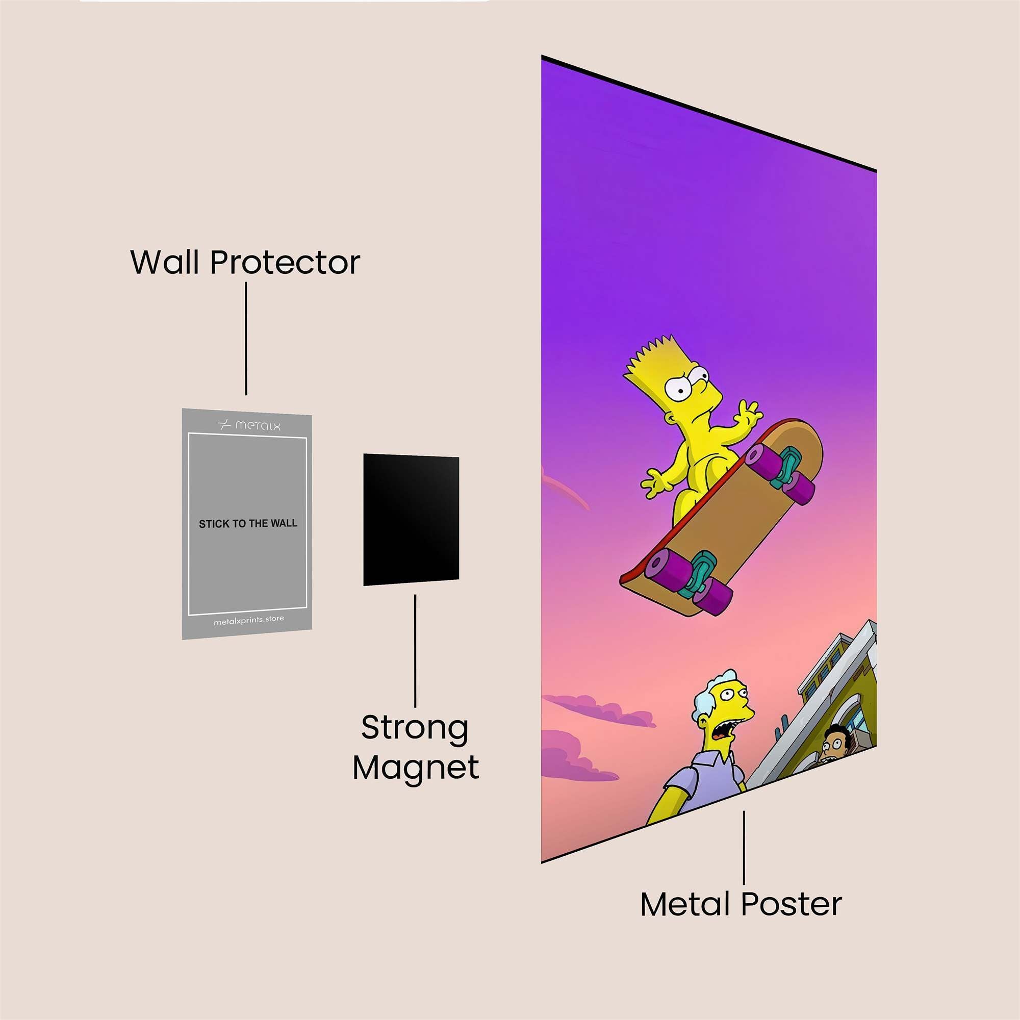 Bart Blissful Safe Wall Magnetic / M