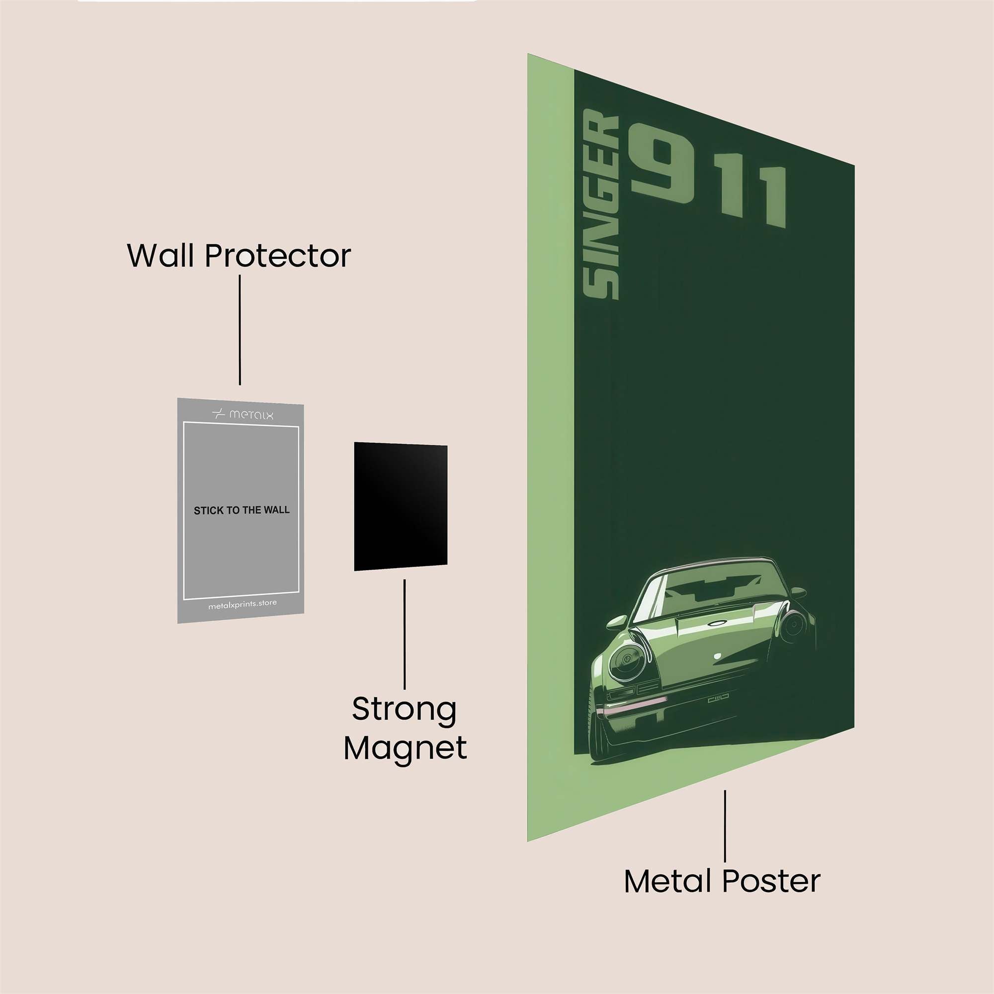 Singer Serenity Safe Wall Magnetic / M