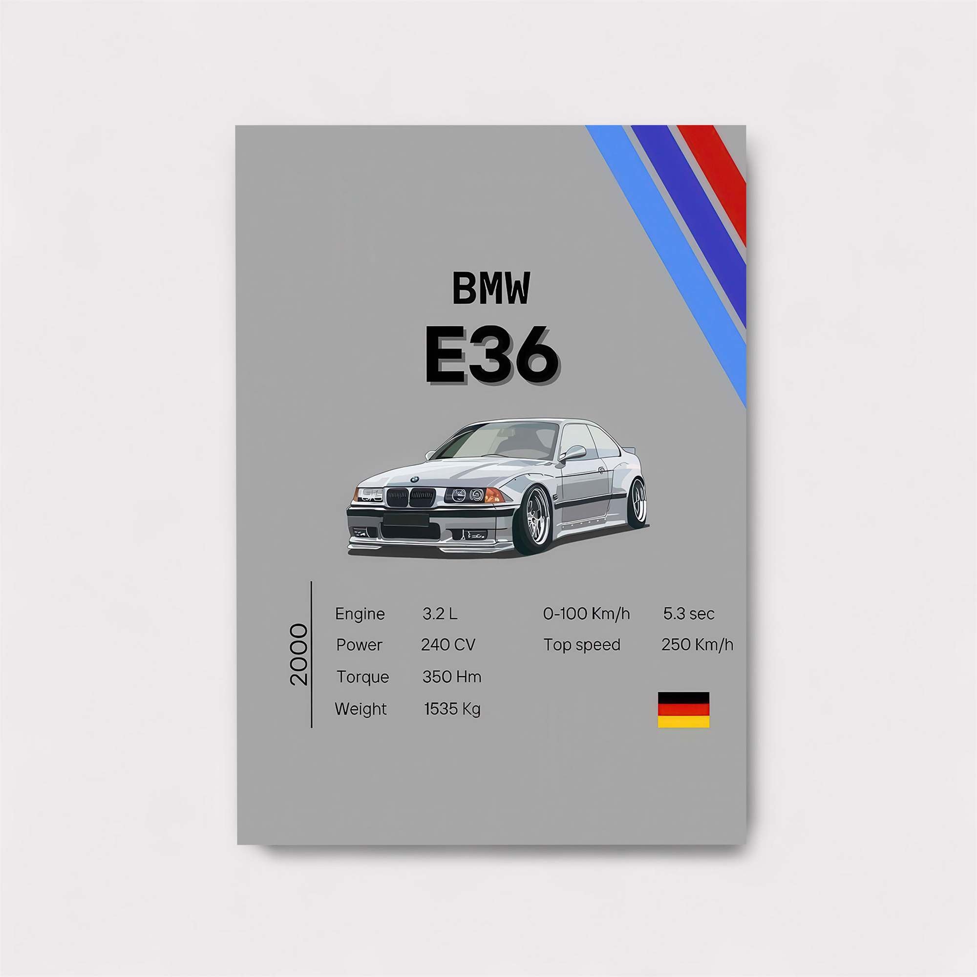 E36 Iconic Safe Wall Magnetic / M