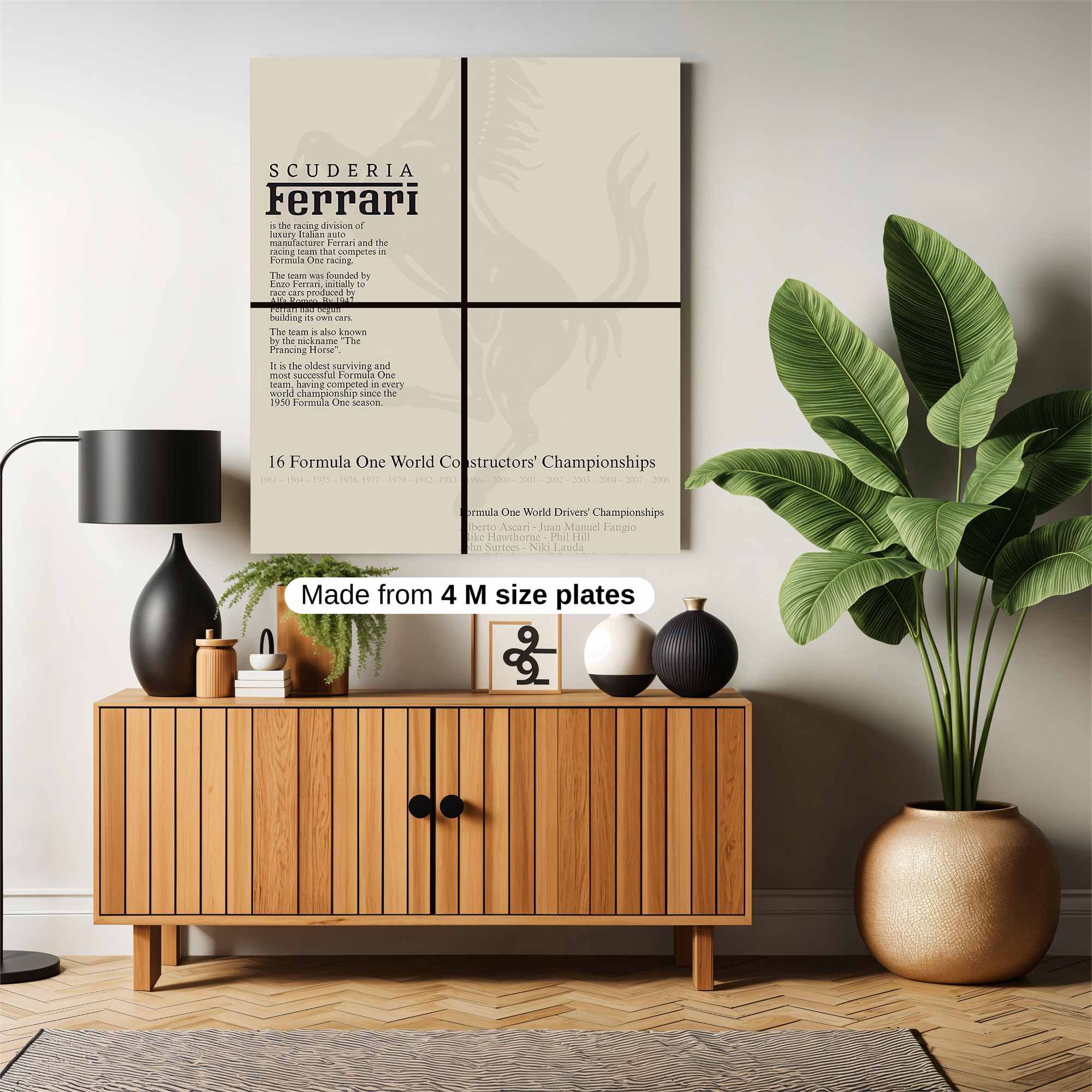 Ferrari Majestic Safe Wall Magnetic / M