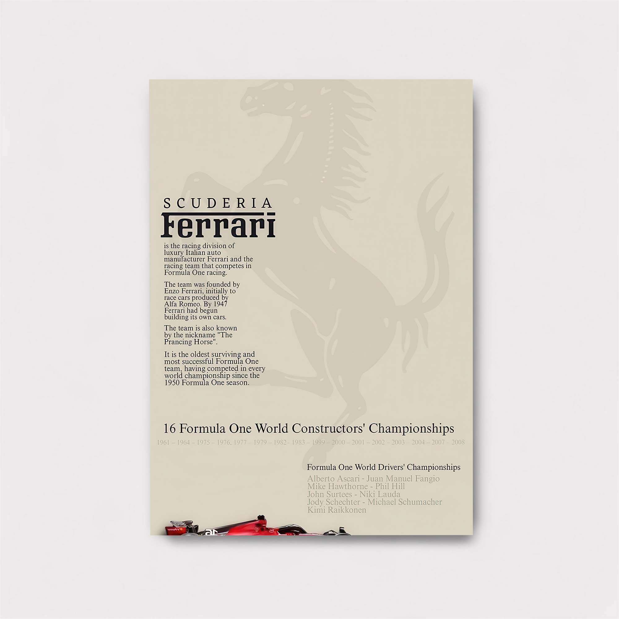 Ferrari Majestic Safe Wall Magnetic / M