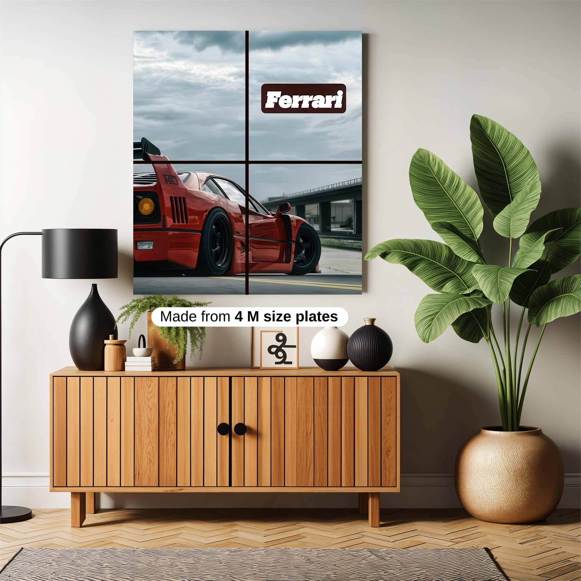 Ferrari Fervor Safe Wall Magnetic / M