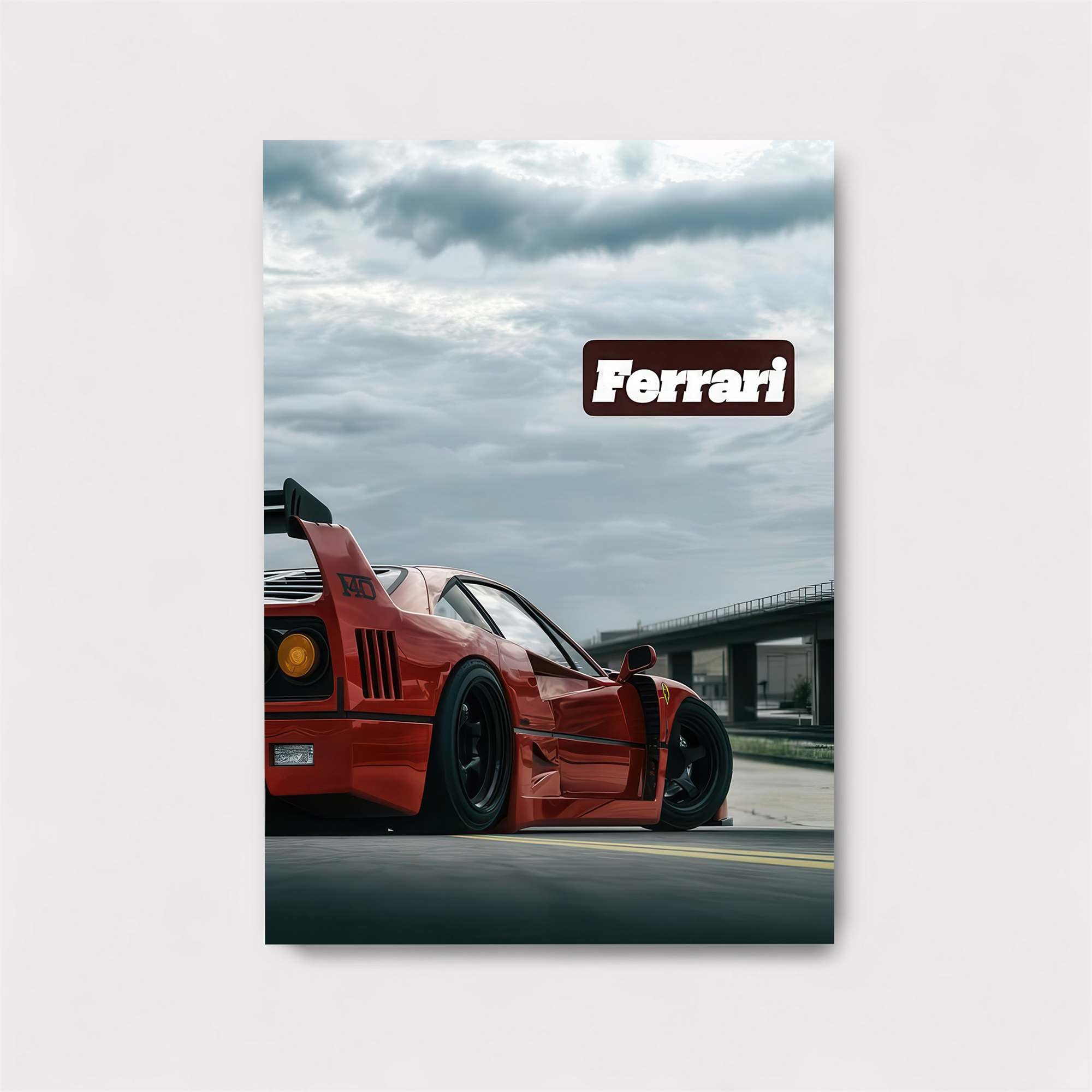 Ferrari Fervor Safe Wall Magnetic / M