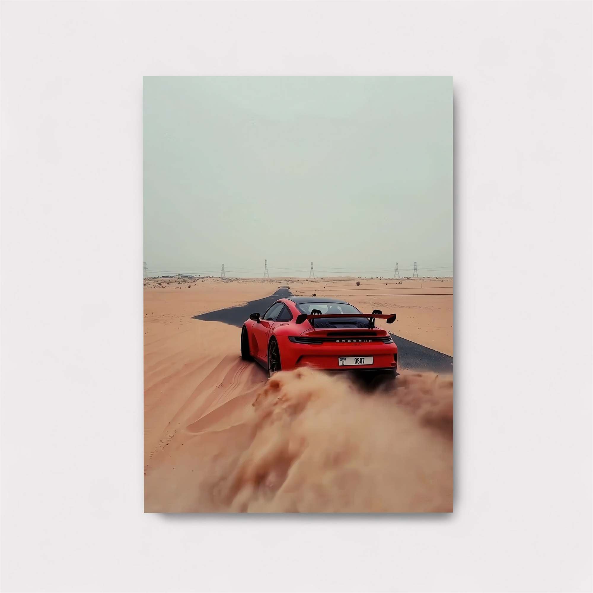 Porsche Dunes Safe Wall Magnetic / M