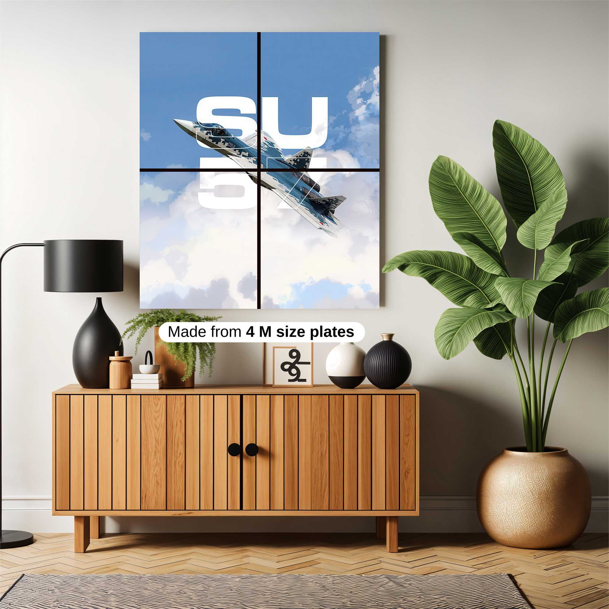 Su-57 Majestic Safe Wall Magnetic / M