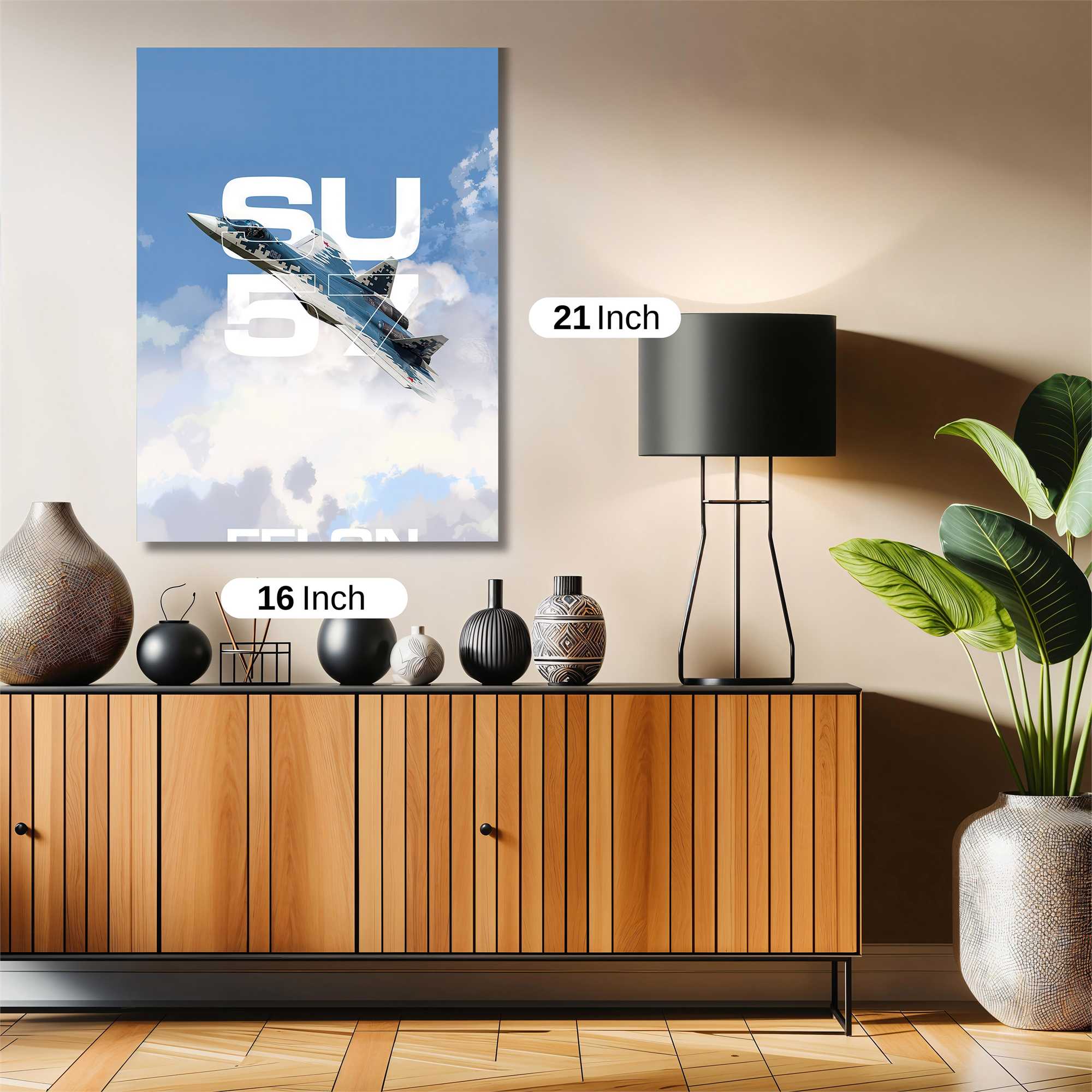 Su-57 Majestic Safe Wall Magnetic / M
