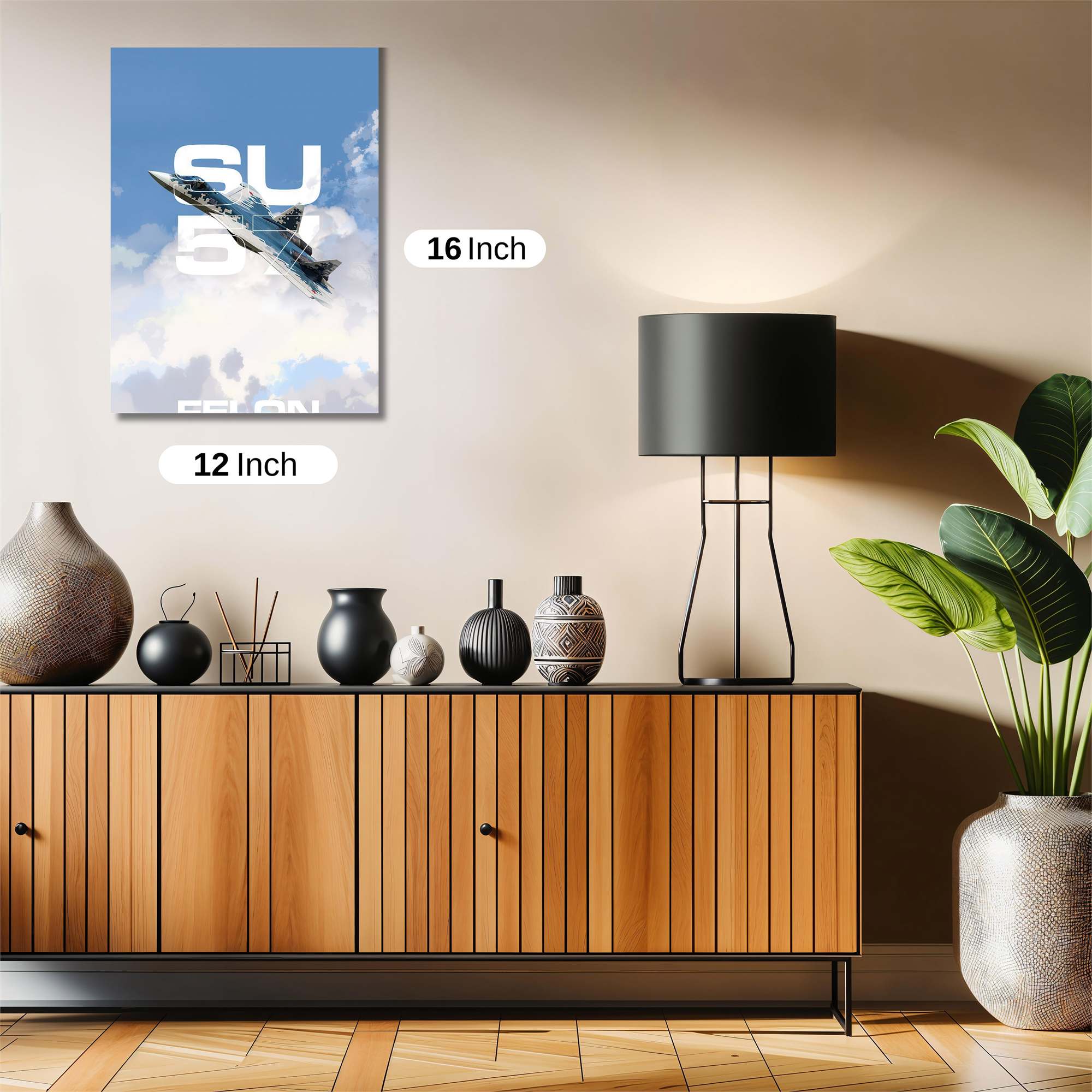 Su-57 Majestic Safe Wall Magnetic / M