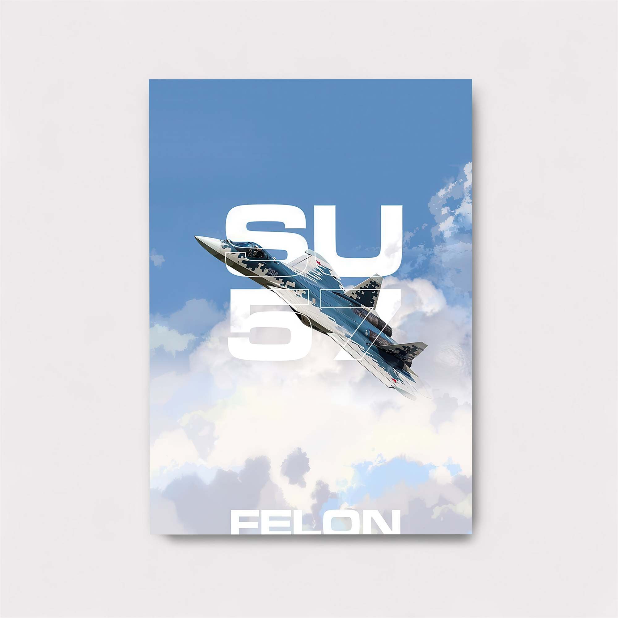 Su-57 Majestic Safe Wall Magnetic / M