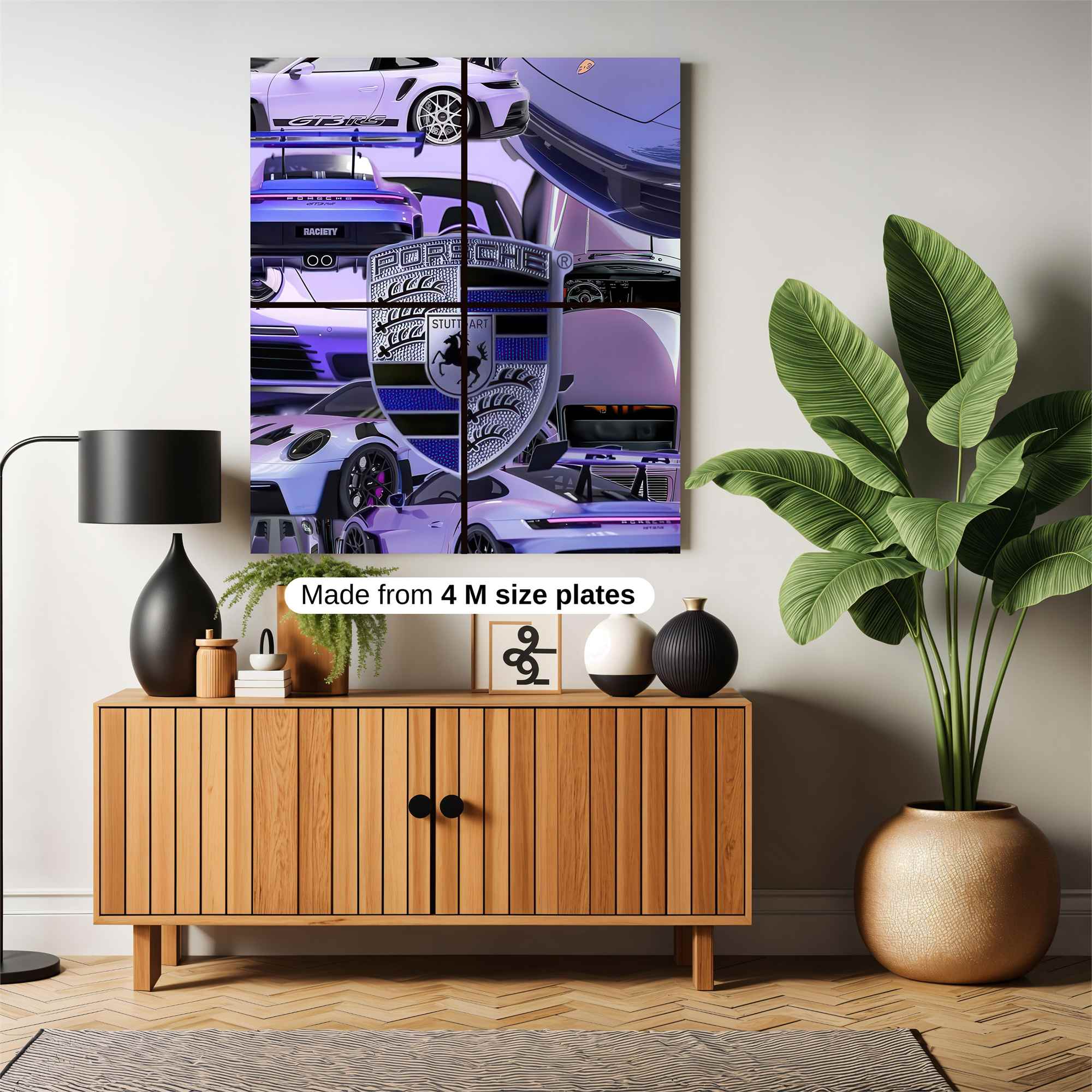 Porsche Passion Safe Wall Magnetic / M