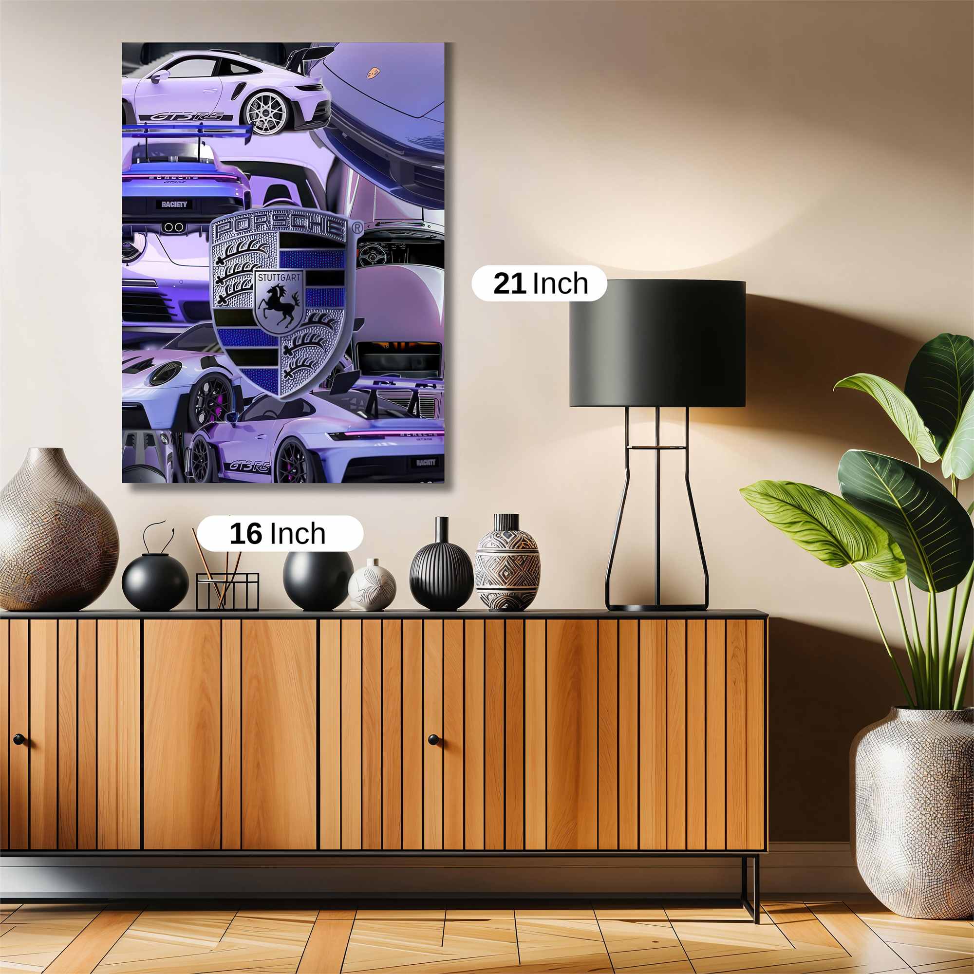 Porsche Passion Safe Wall Magnetic / M