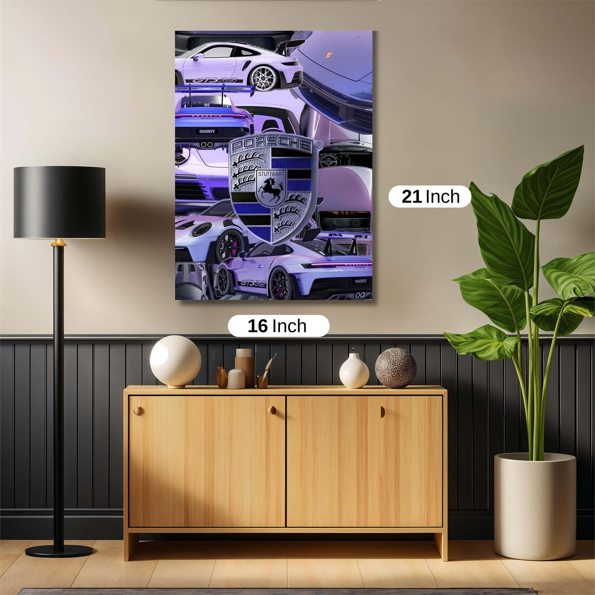Porsche Passion Safe Wall Magnetic / M