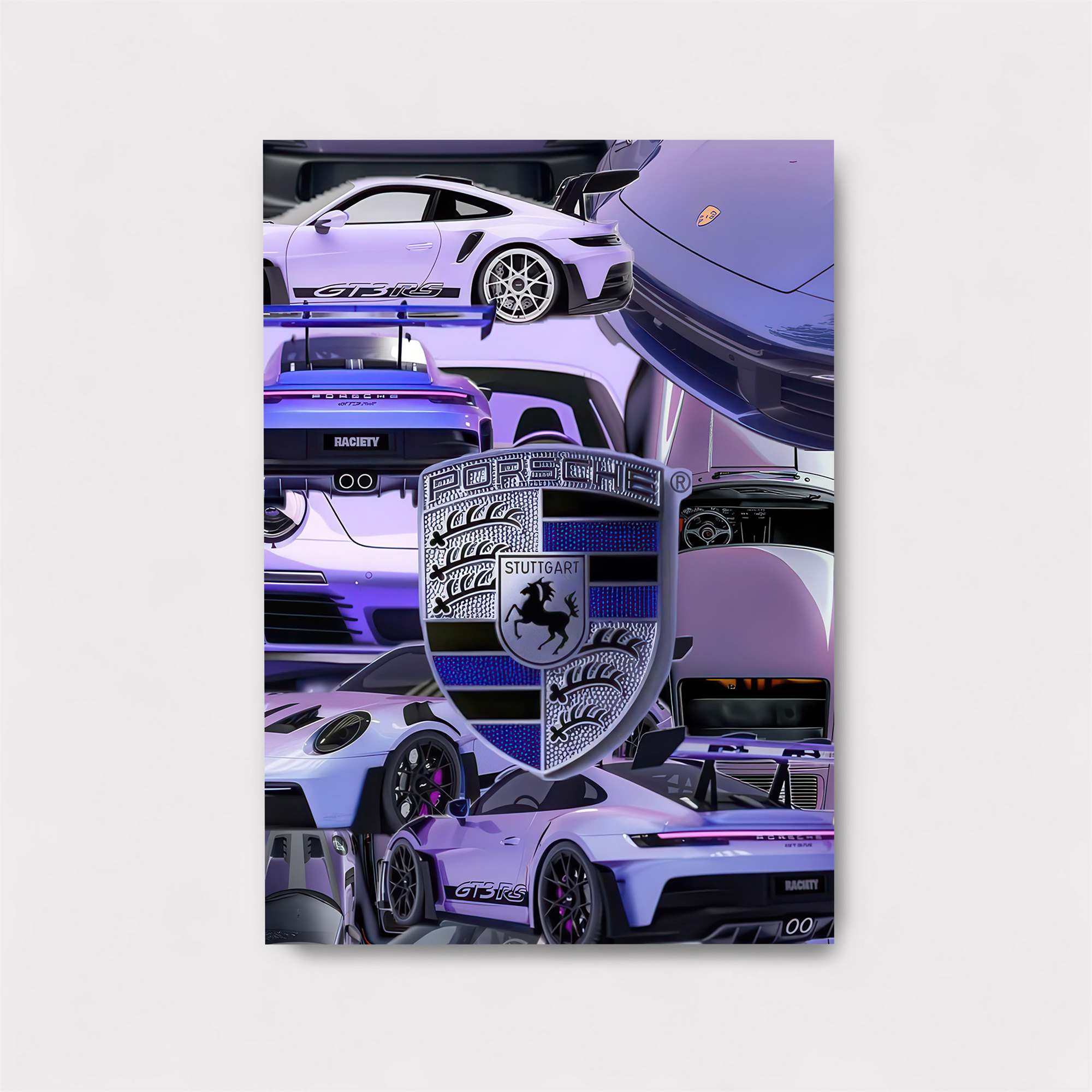 Porsche Passion Safe Wall Magnetic / M