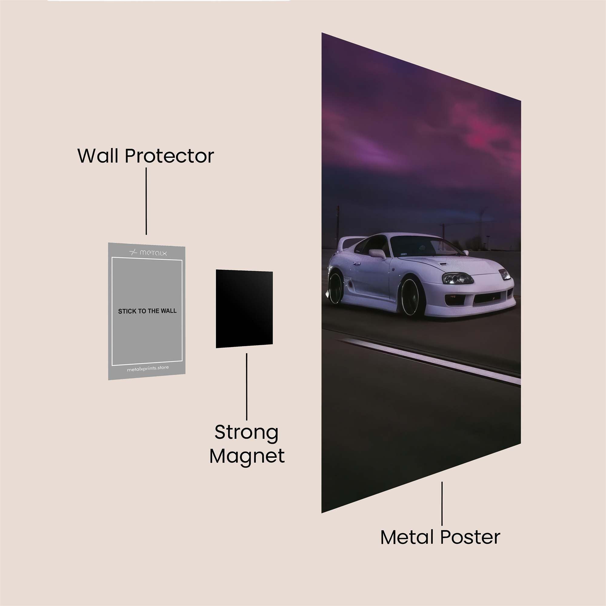 Supra Serenity Safe Wall Magnetic / M