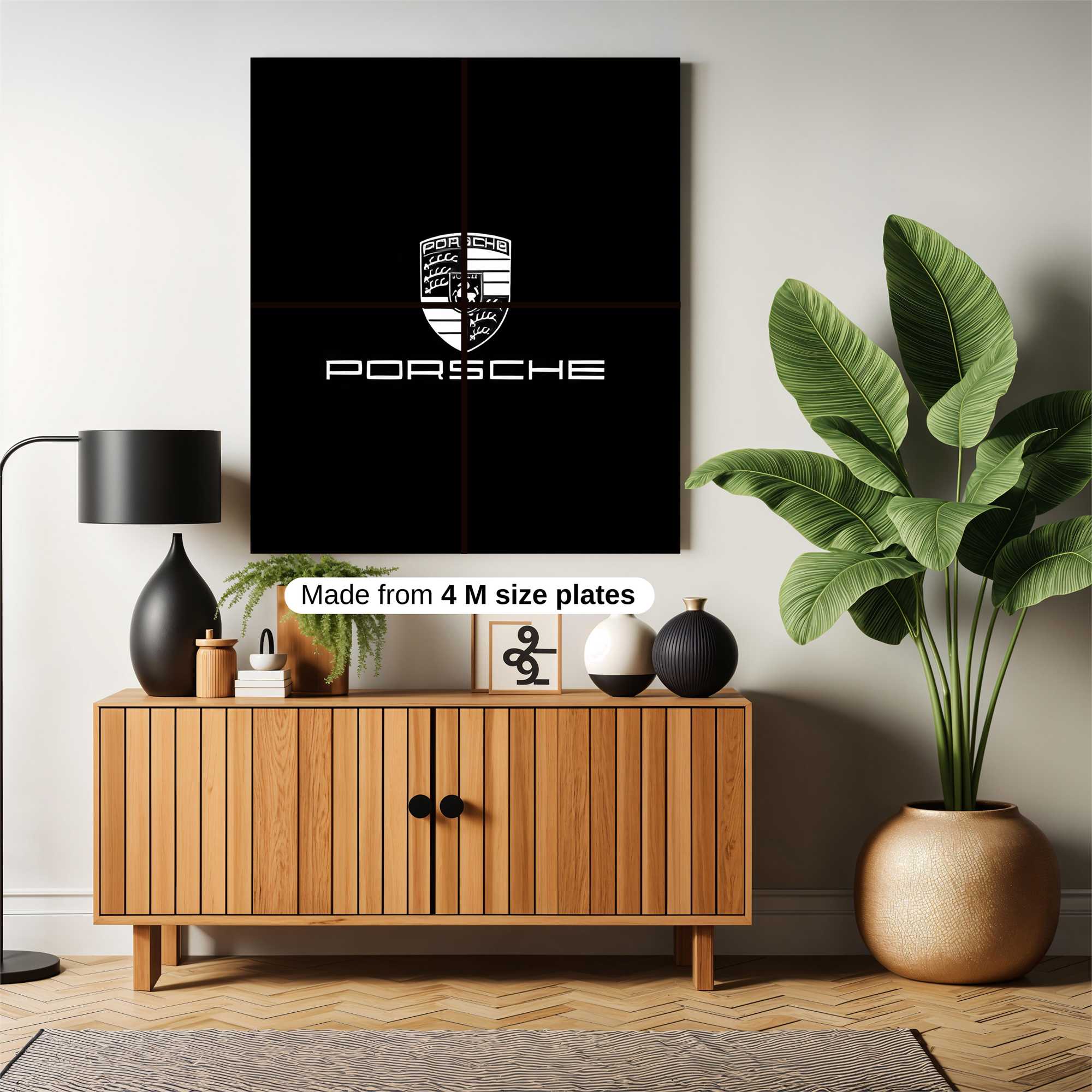 Porsche Elegance Safe Wall Magnetic / M