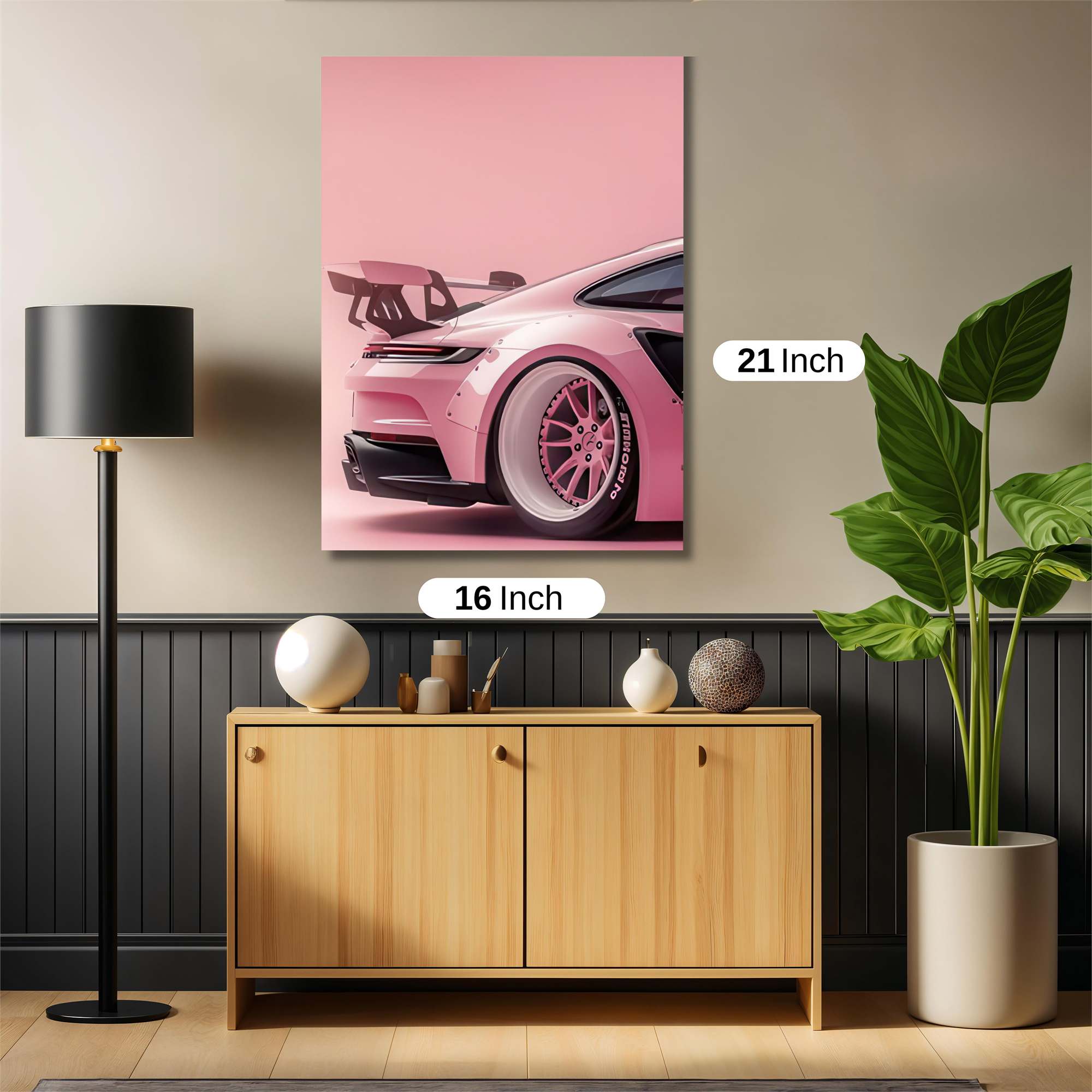 Porsche Passion Safe Wall Magnetic / M