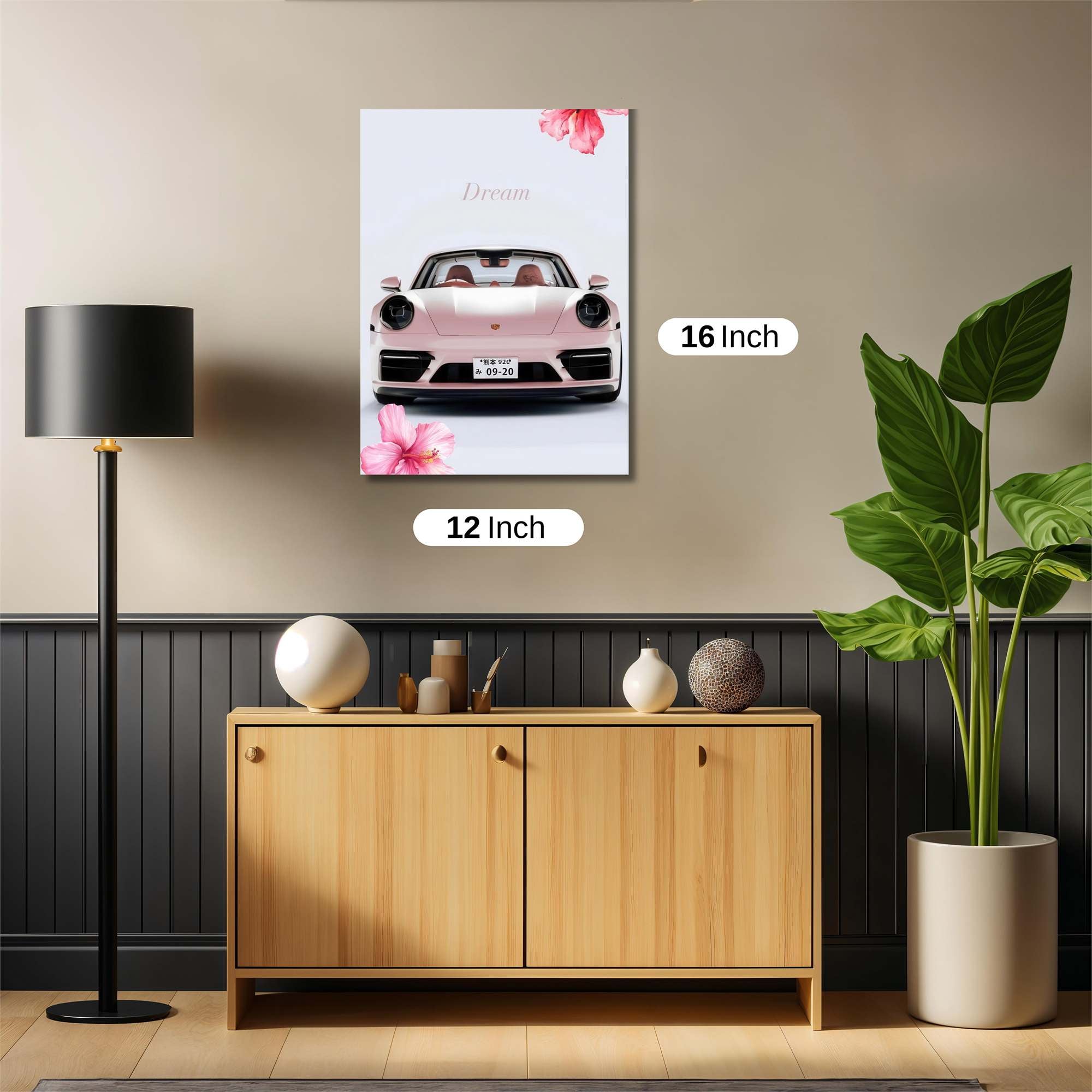 Porsche Dream Safe Wall Magnetic / M