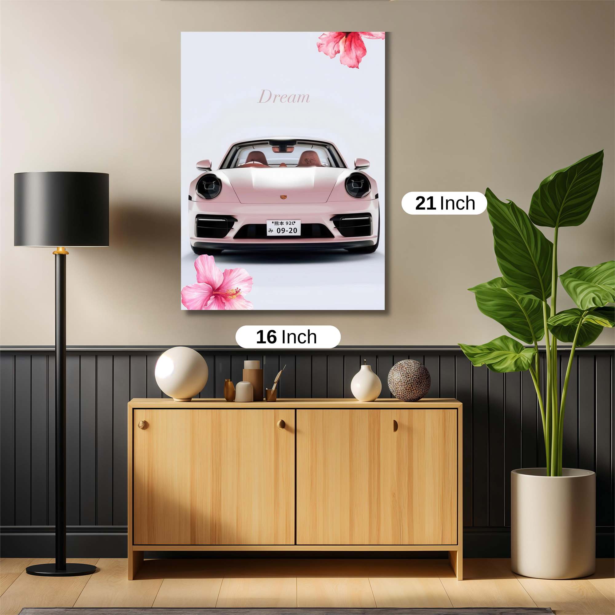 Porsche Dream Safe Wall Magnetic / M