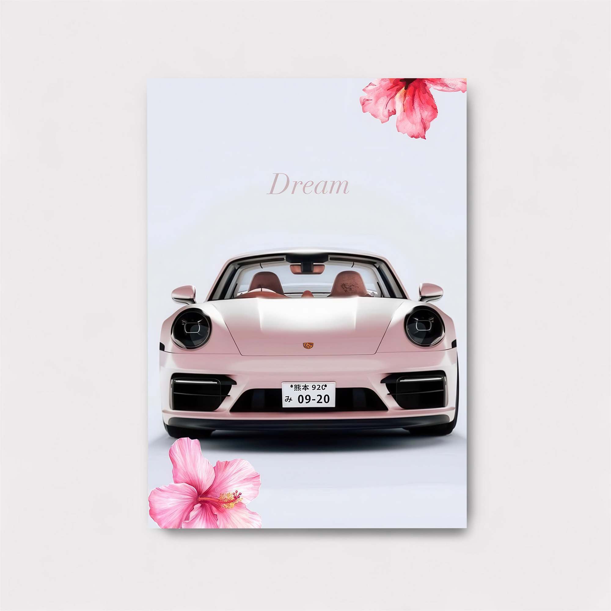 Porsche Dream Safe Wall Magnetic / M
