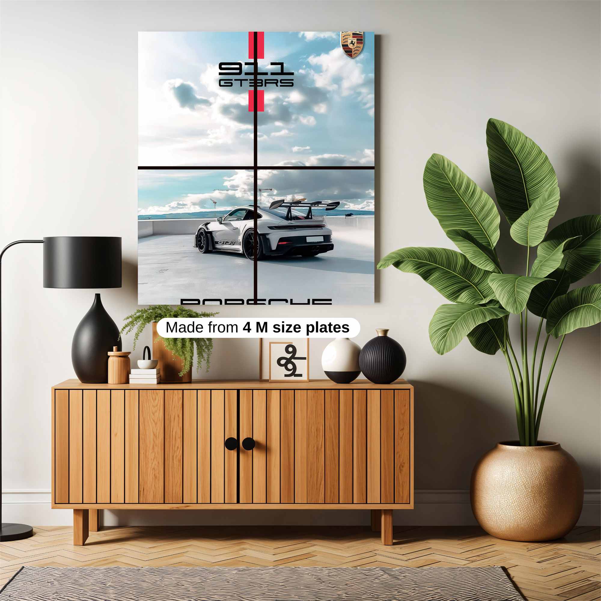 Porsche Passion Safe Wall Magnetic / M