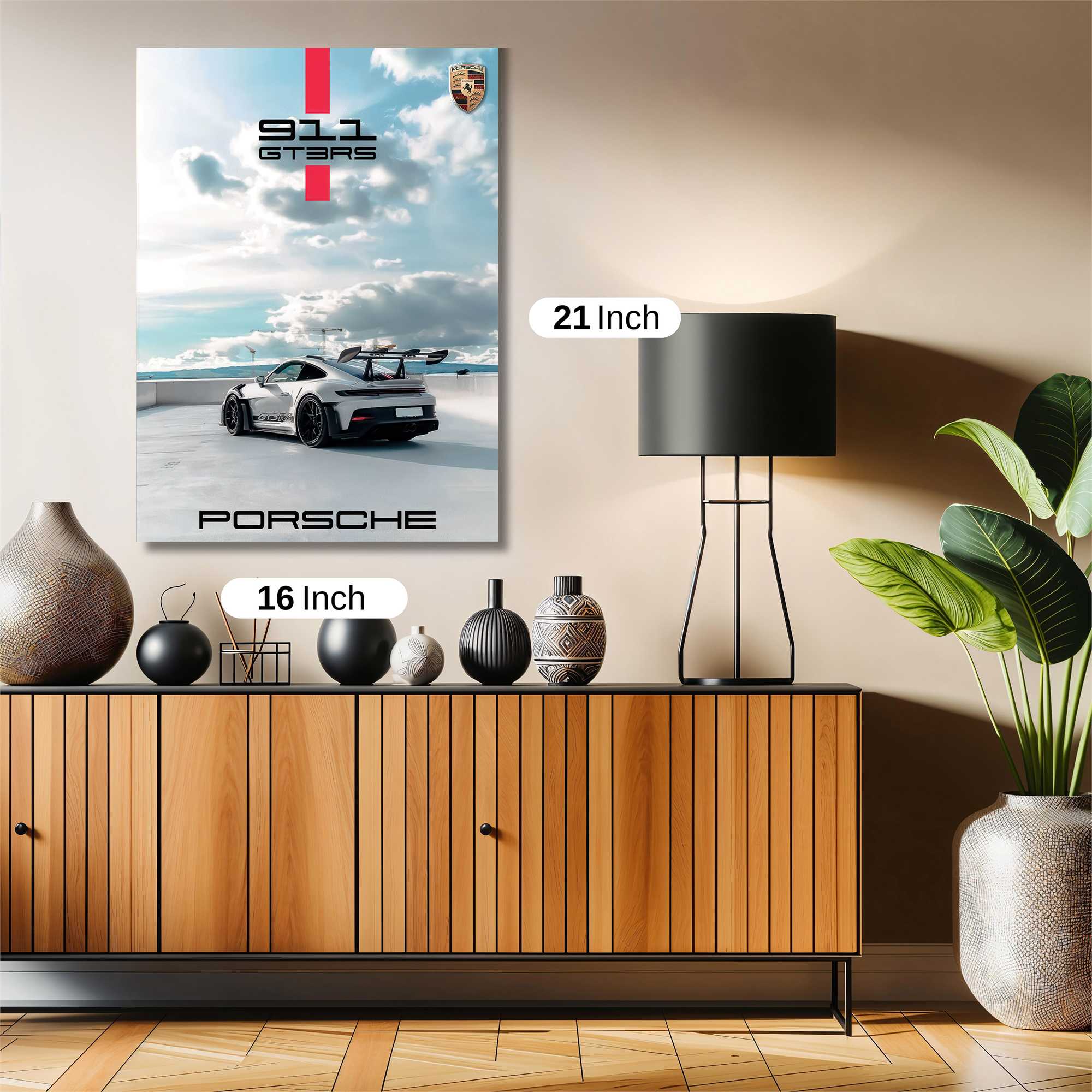 Porsche Passion Safe Wall Magnetic / M