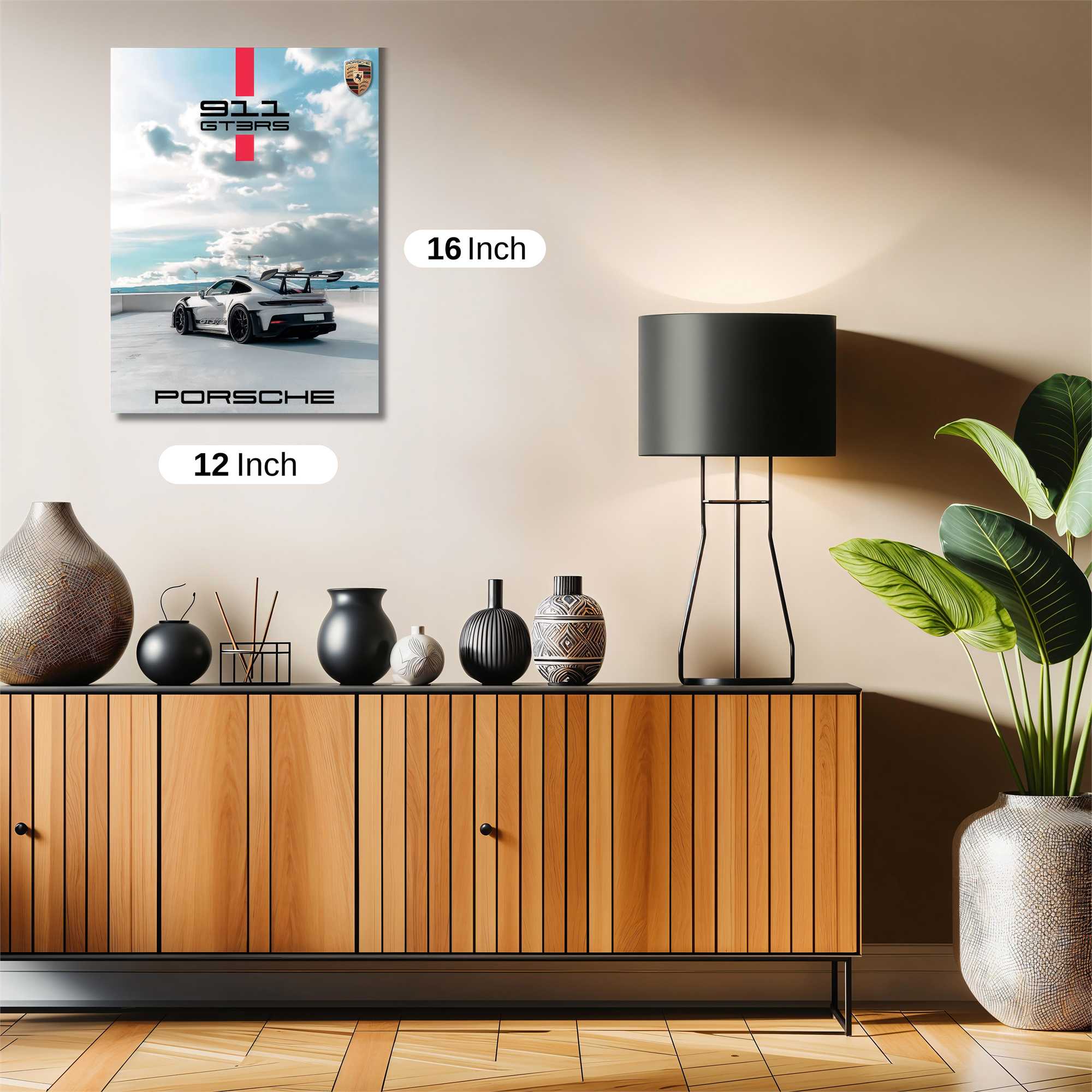 Porsche Passion Safe Wall Magnetic / M