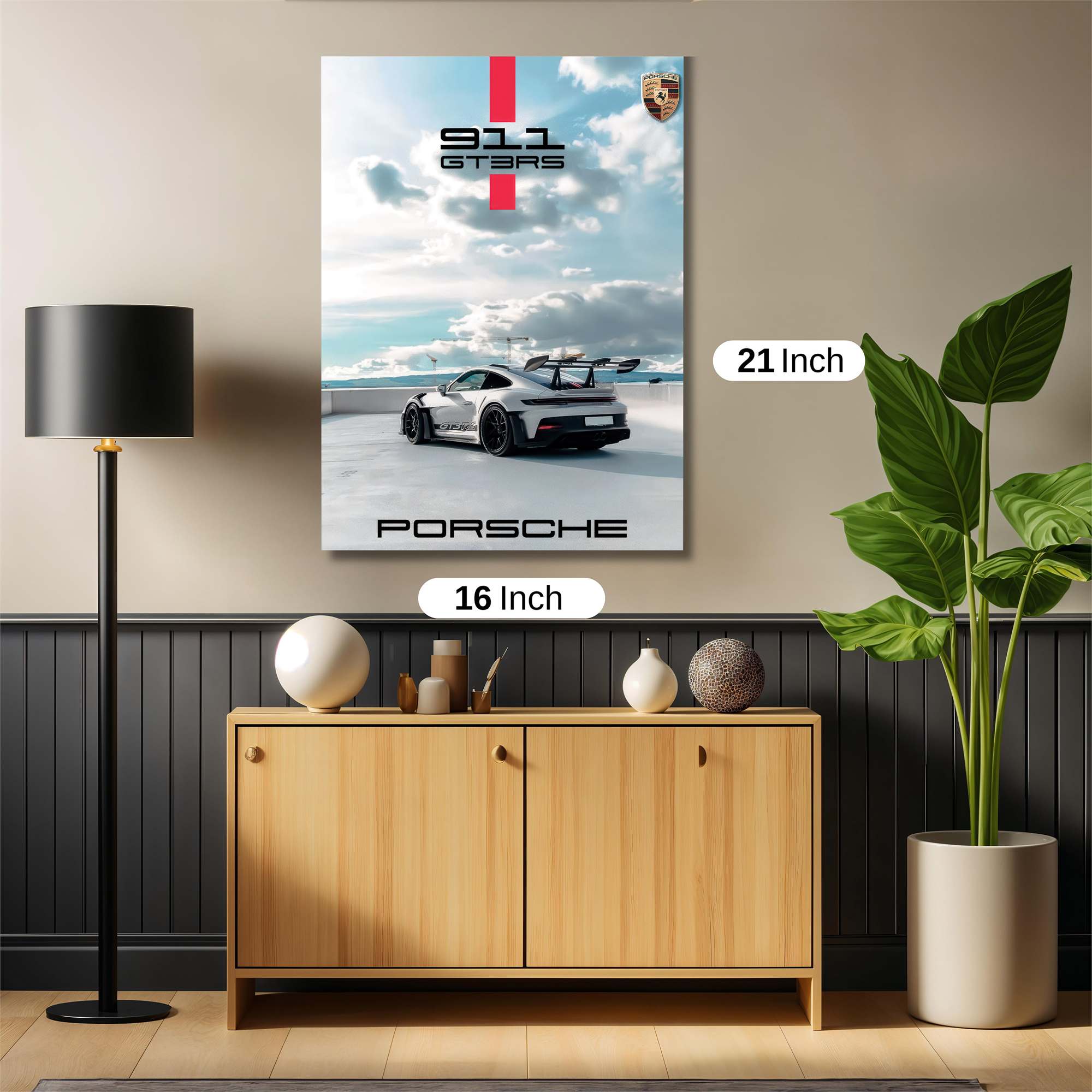 Porsche Passion Safe Wall Magnetic / M