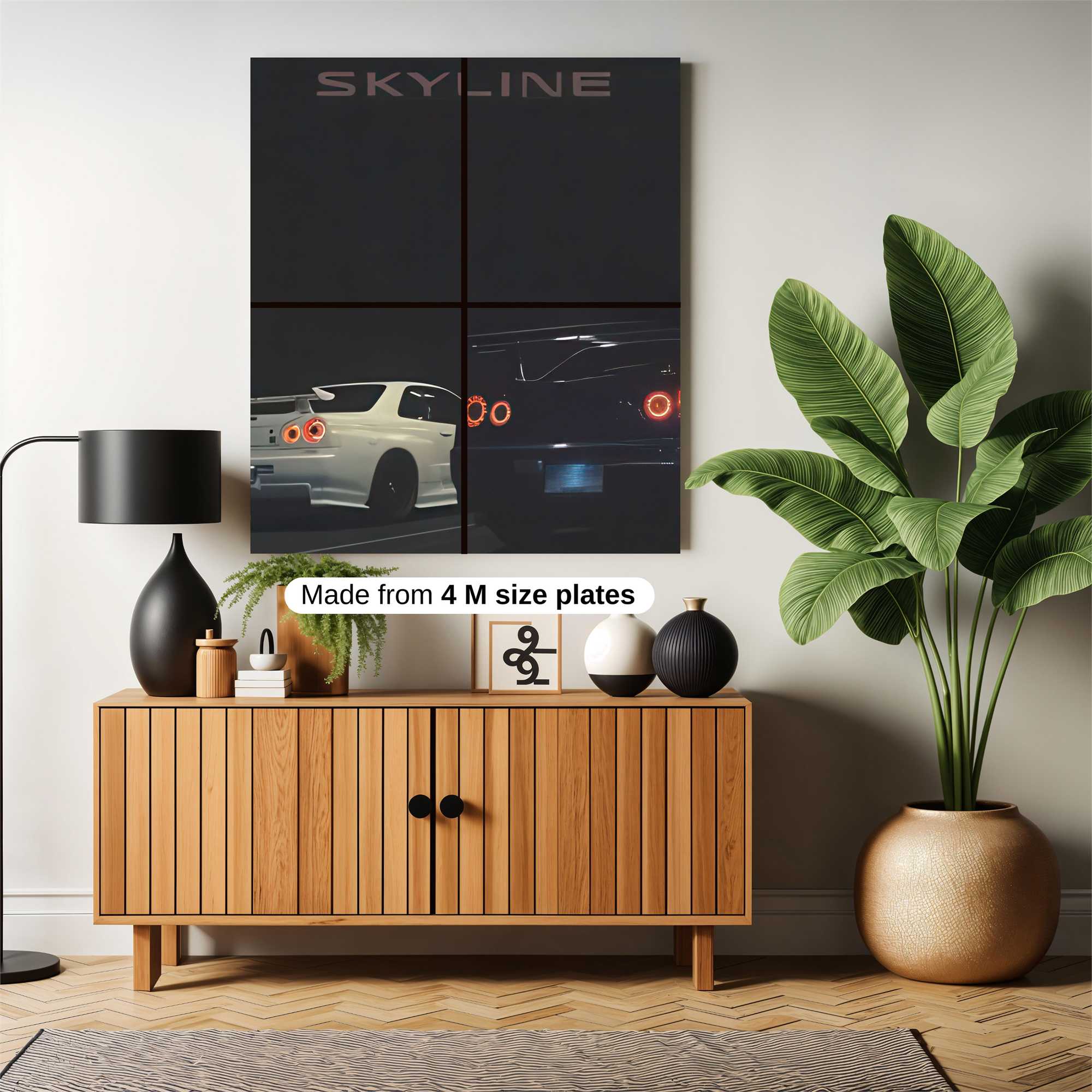 Skyline Serenity Safe Wall Magnetic / M